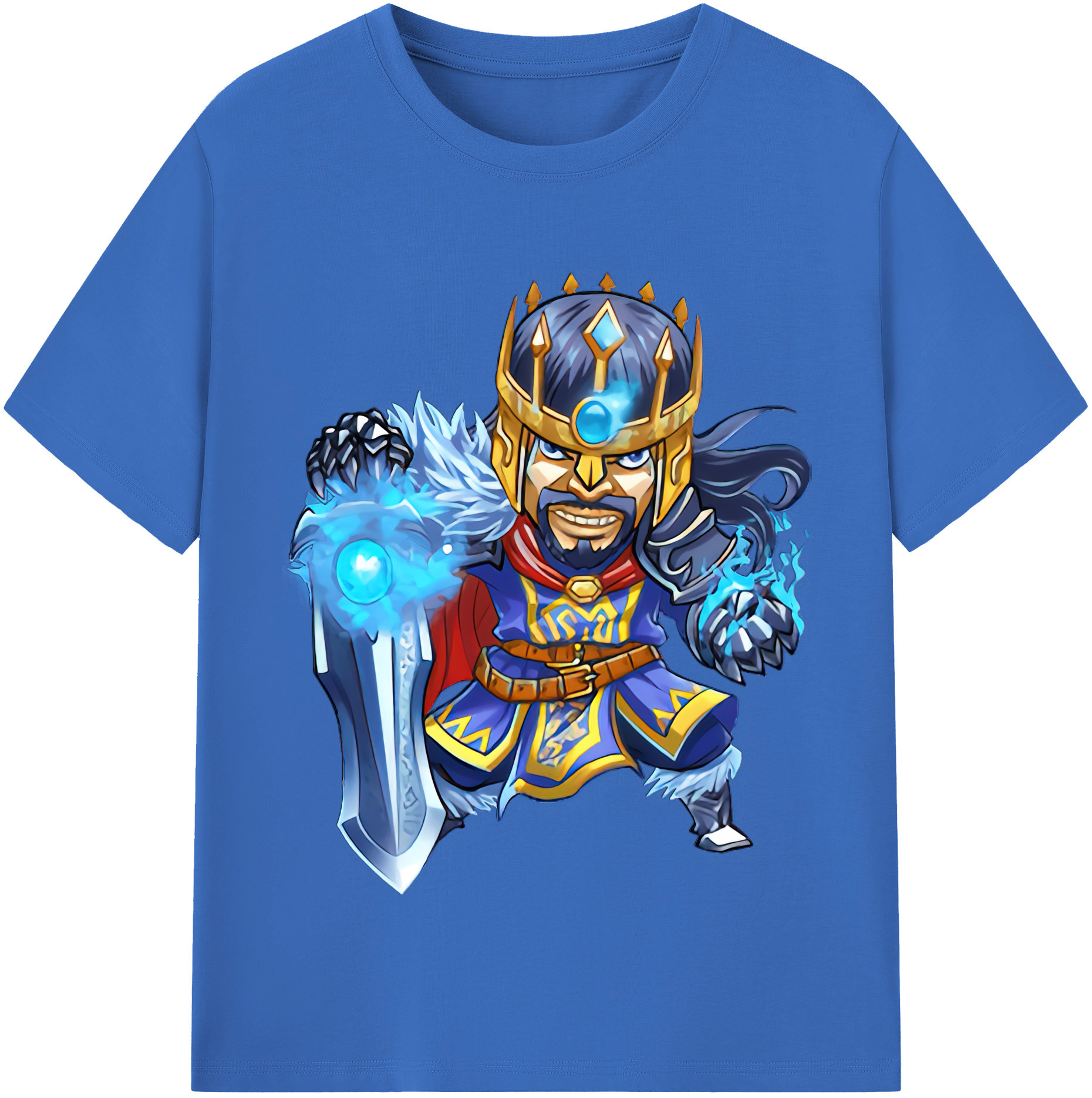 リーグ・オブ・レジェンド League of Legends LOL 綿100％半袖Tシャツ（フロントプリント）