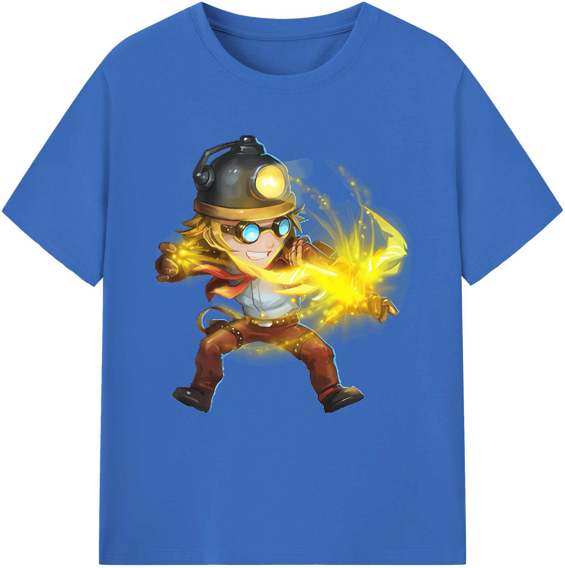 リーグ・オブ・レジェンド League of Legends LOL 綿100％半袖Tシャツ（フロントプリント）