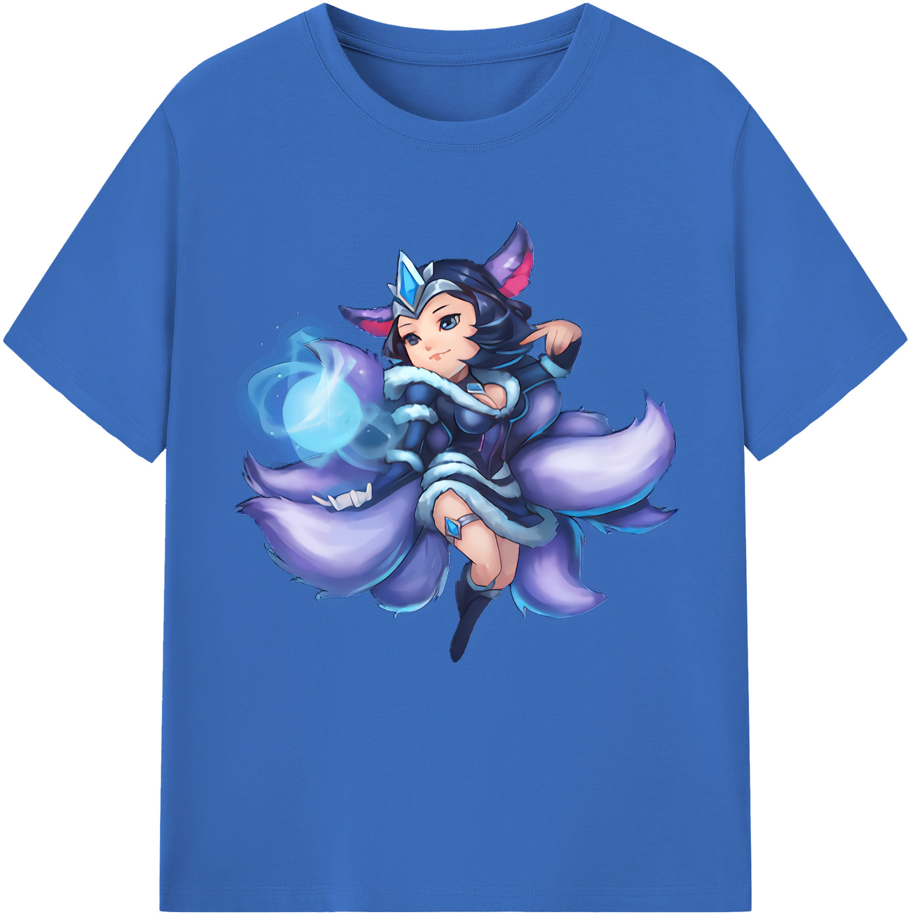 リーグ・オブ・レジェンド League of Legends LOL 綿100％半袖Tシャツ（フロントプリント）