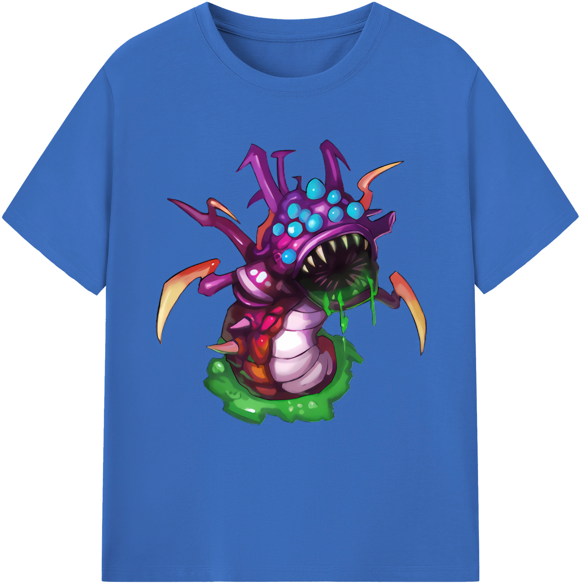 リーグ・オブ・レジェンド League of Legends LOL 綿100％半袖Tシャツ（フロントプリント）