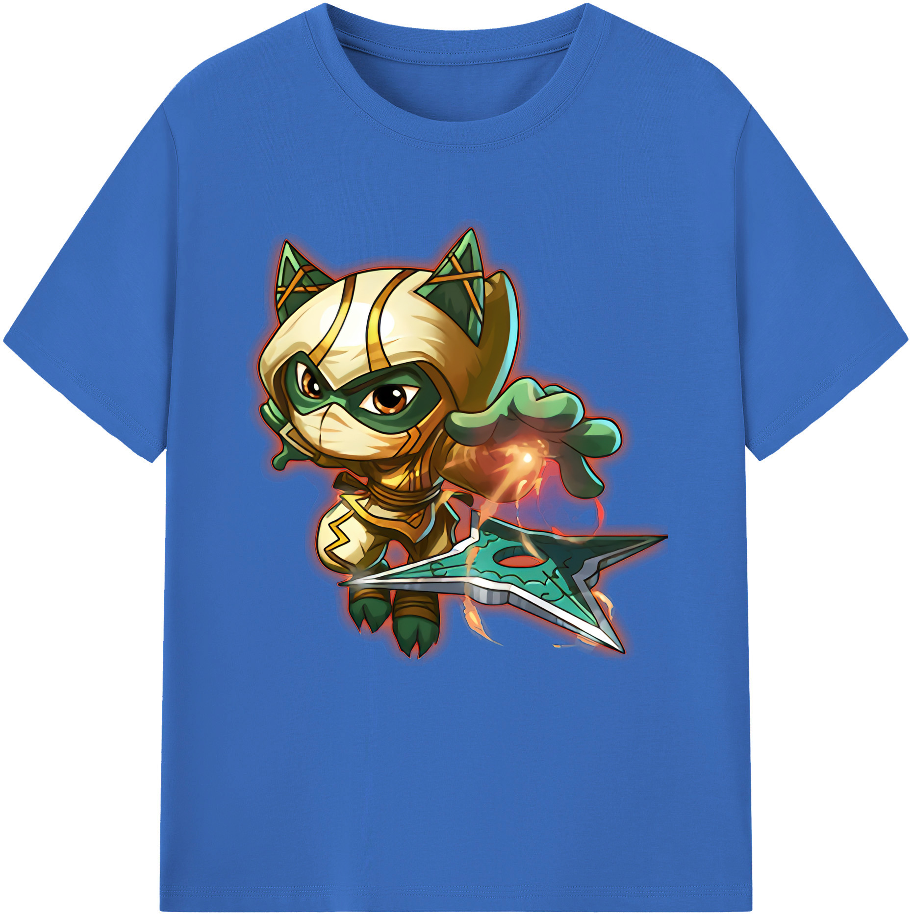 リーグ・オブ・レジェンド League of Legends LOL 綿100％半袖Tシャツ（フロントプリント）