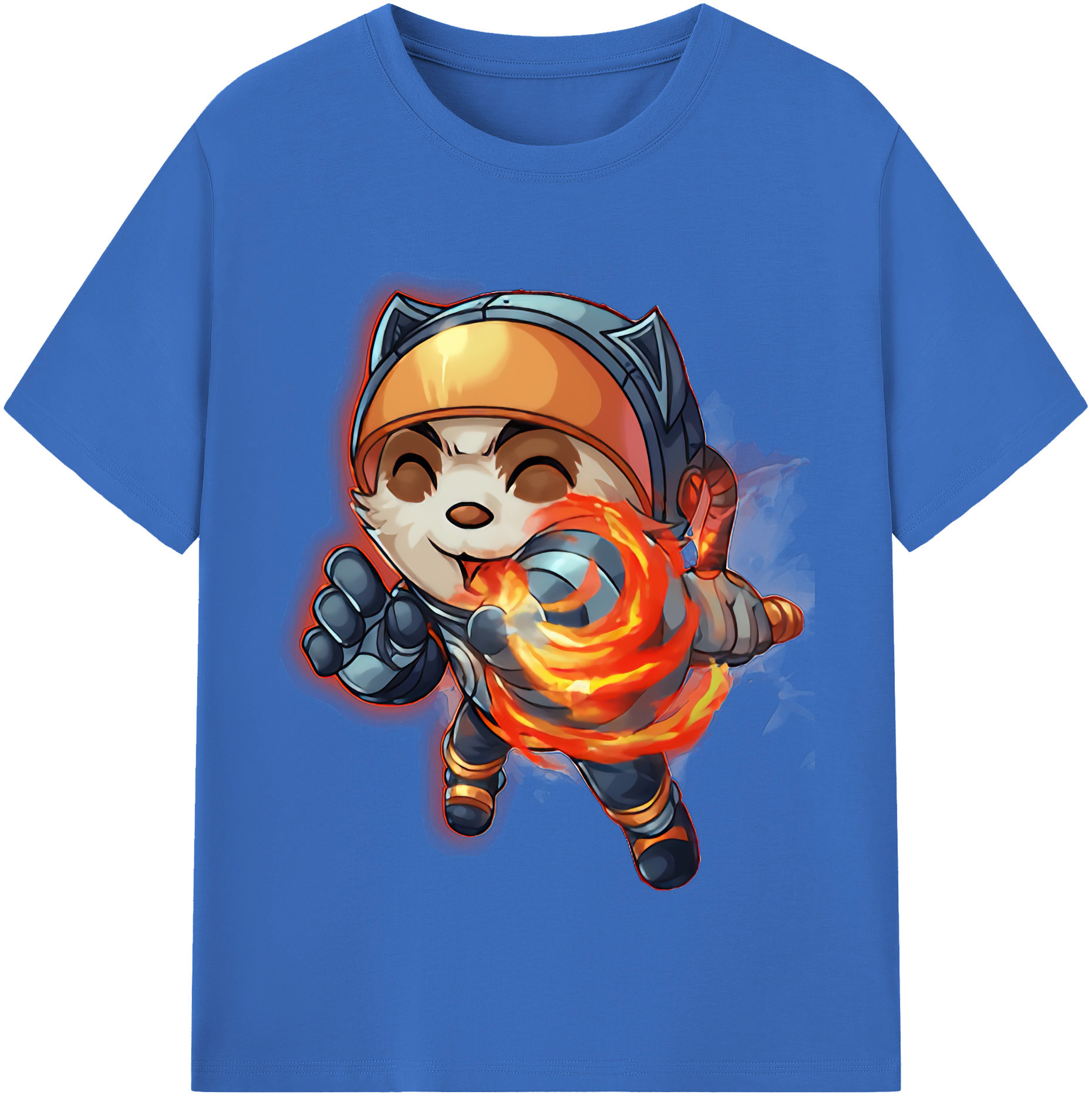 リーグ・オブ・レジェンド League of Legends LOL 綿100％半袖Tシャツ（フロントプリント）