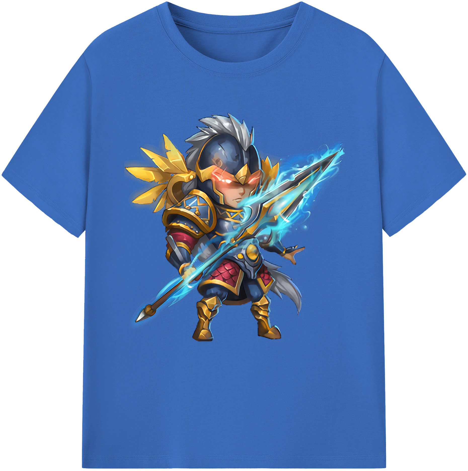 リーグ・オブ・レジェンド League of Legends LOL 綿100％半袖Tシャツ（フロントプリント）