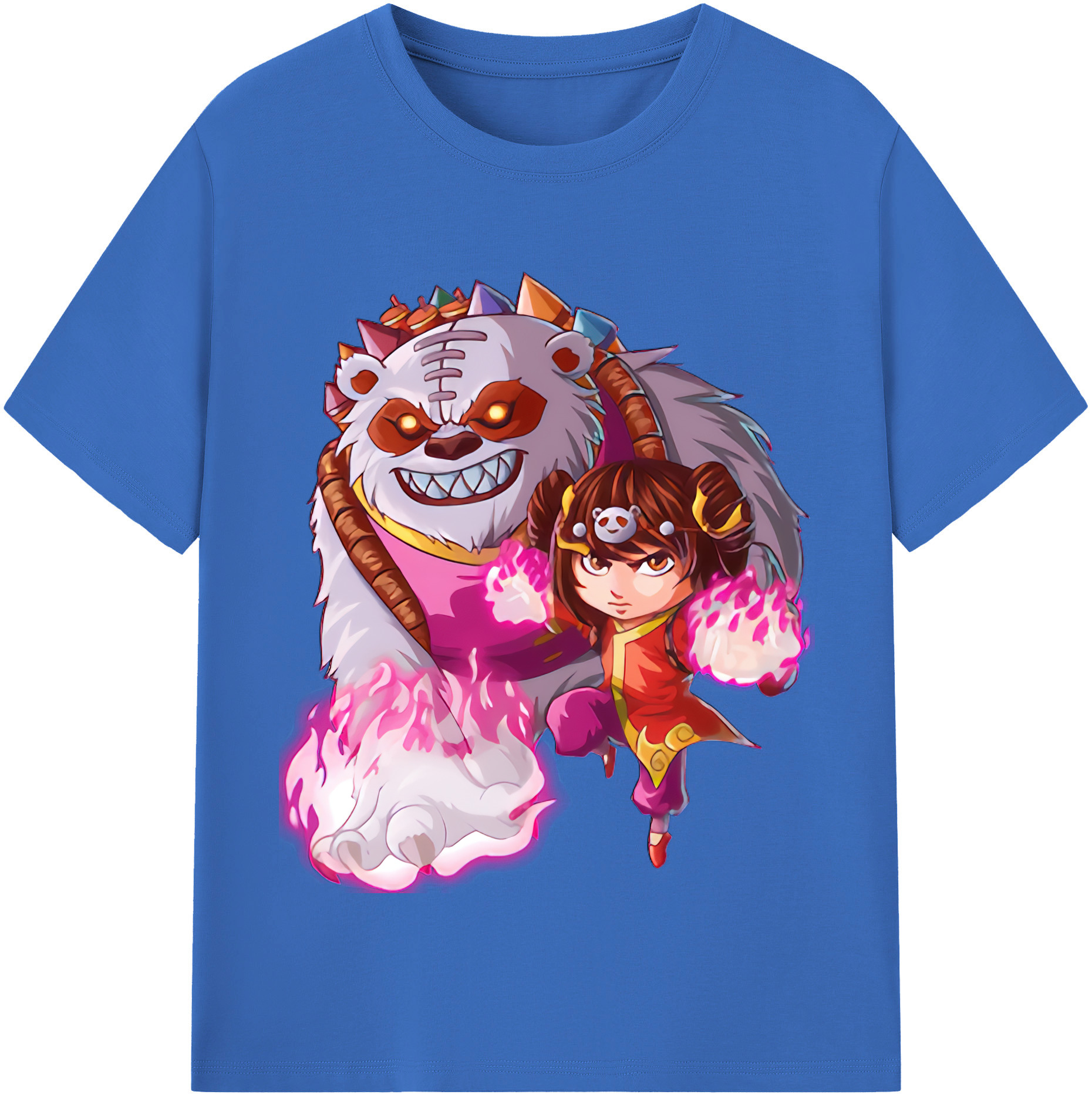 リーグ・オブ・レジェンド League of Legends LOL 綿100％半袖Tシャツ（フロントプリント）