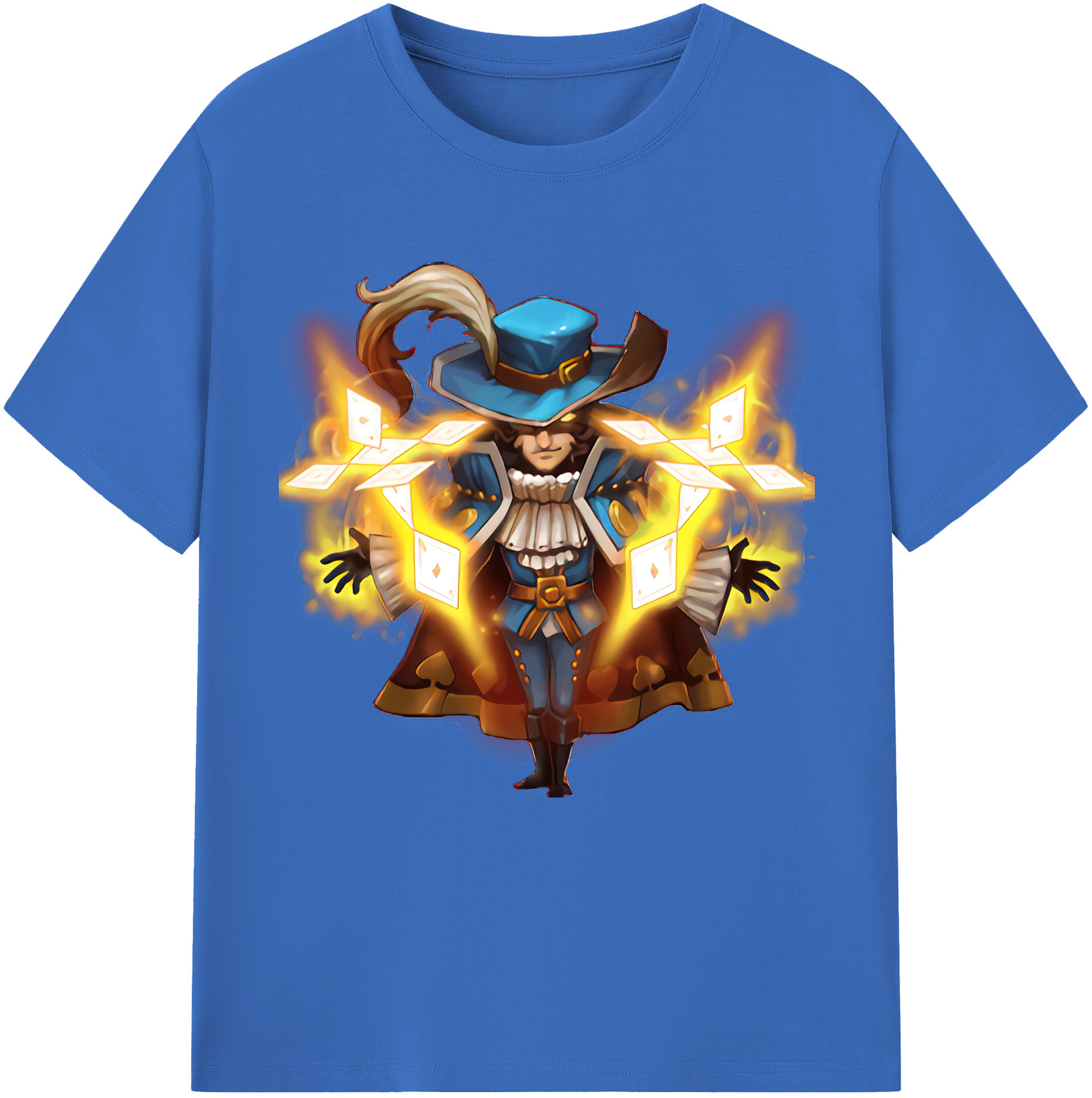 リーグ・オブ・レジェンド League of Legends LOL 綿100％半袖Tシャツ（フロントプリント）