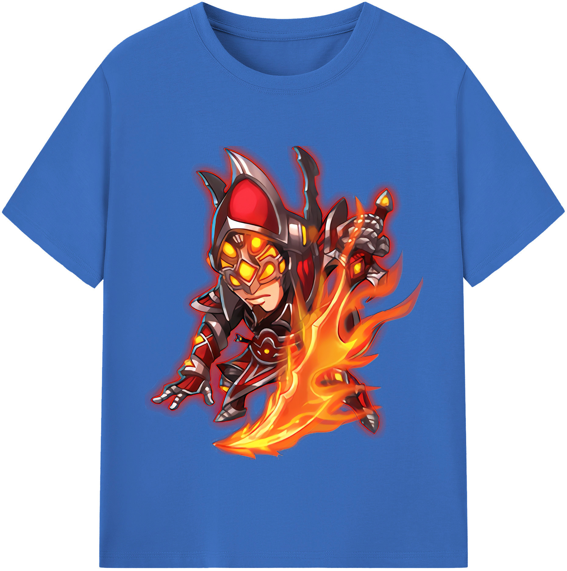 （画像用） リーグ・オブ・レジェンド League of Legends LOL 綿100％半袖Tシャツ（フロントプリント）