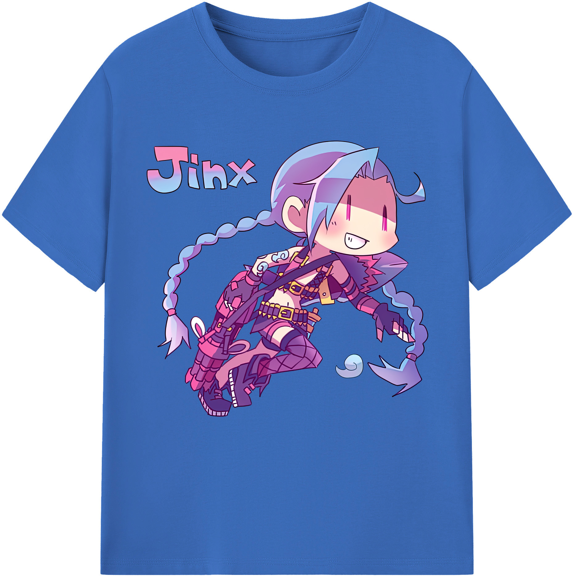 リーグ・オブ・レジェンド League of Legends LOL 綿100％半袖Tシャツ（フロントプリント）