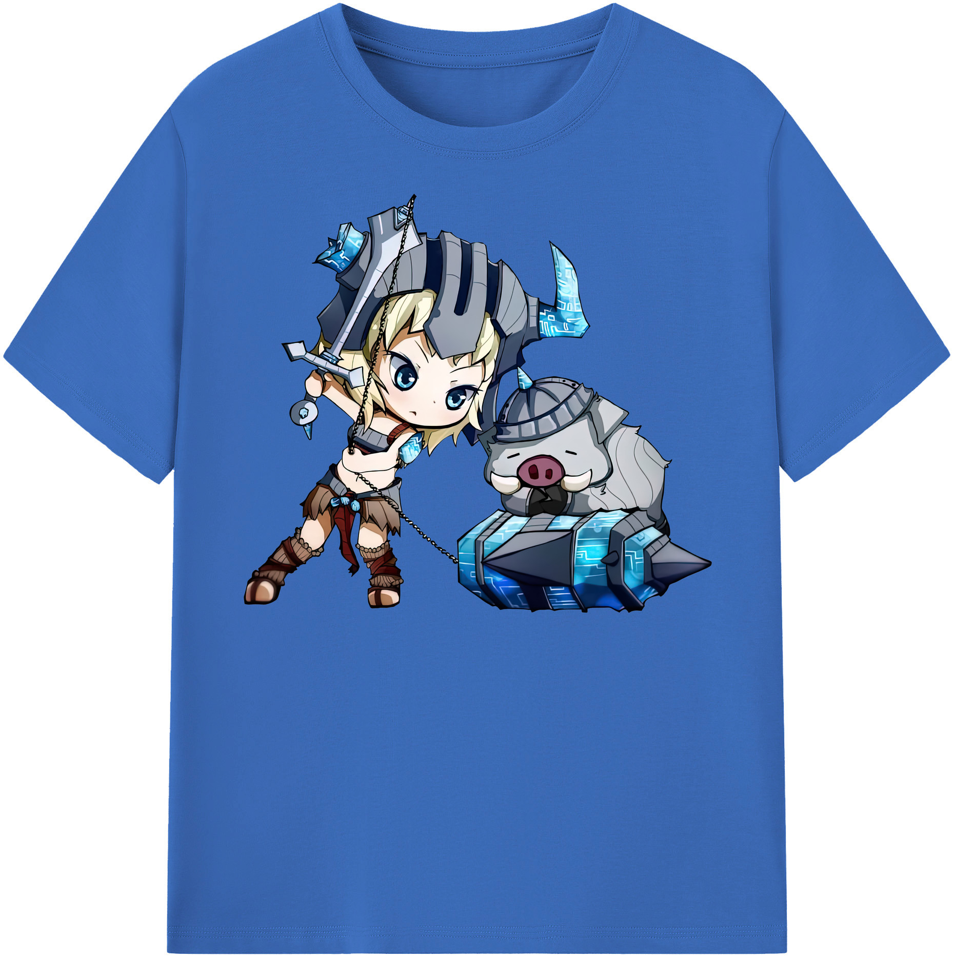 リーグ・オブ・レジェンド League of Legends LOL 綿100％半袖Tシャツ（フロントプリント）