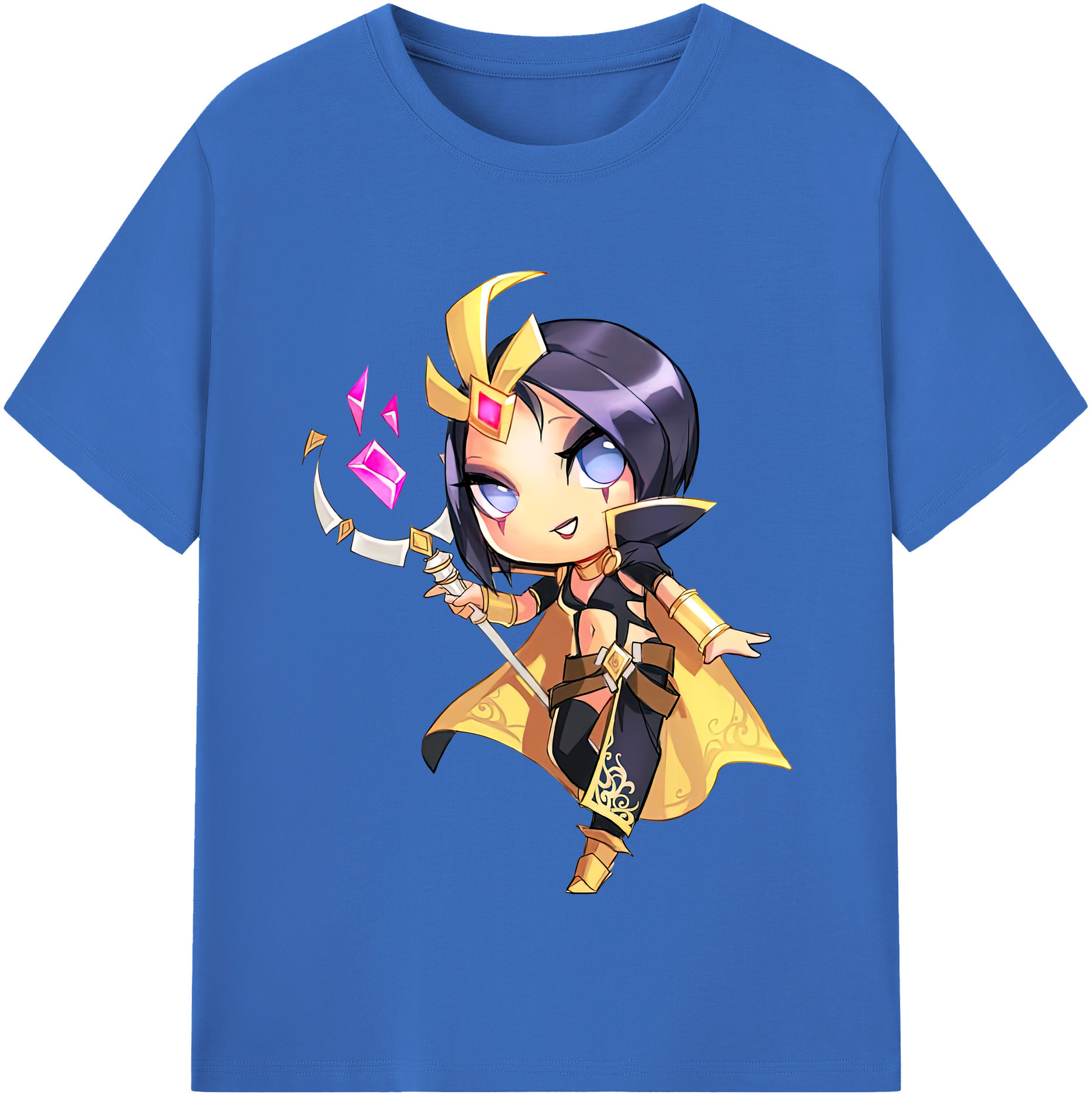 リーグ・オブ・レジェンド League of Legends LOL 綿100％半袖Tシャツ（フロントプリント）