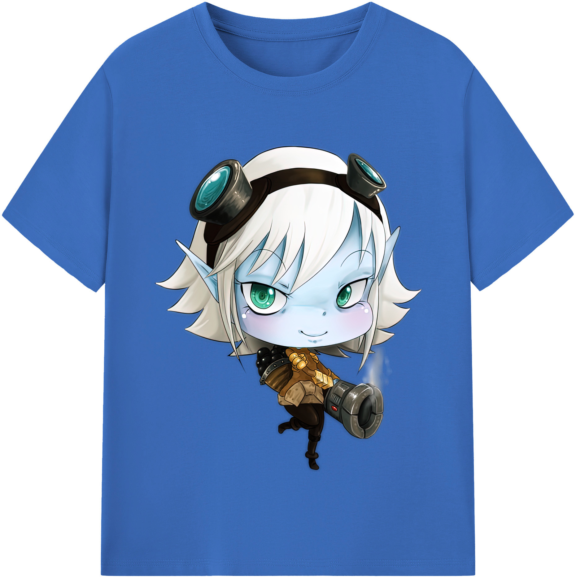 リーグ・オブ・レジェンド League of Legends LOL 綿100％半袖Tシャツ（フロントプリント）
