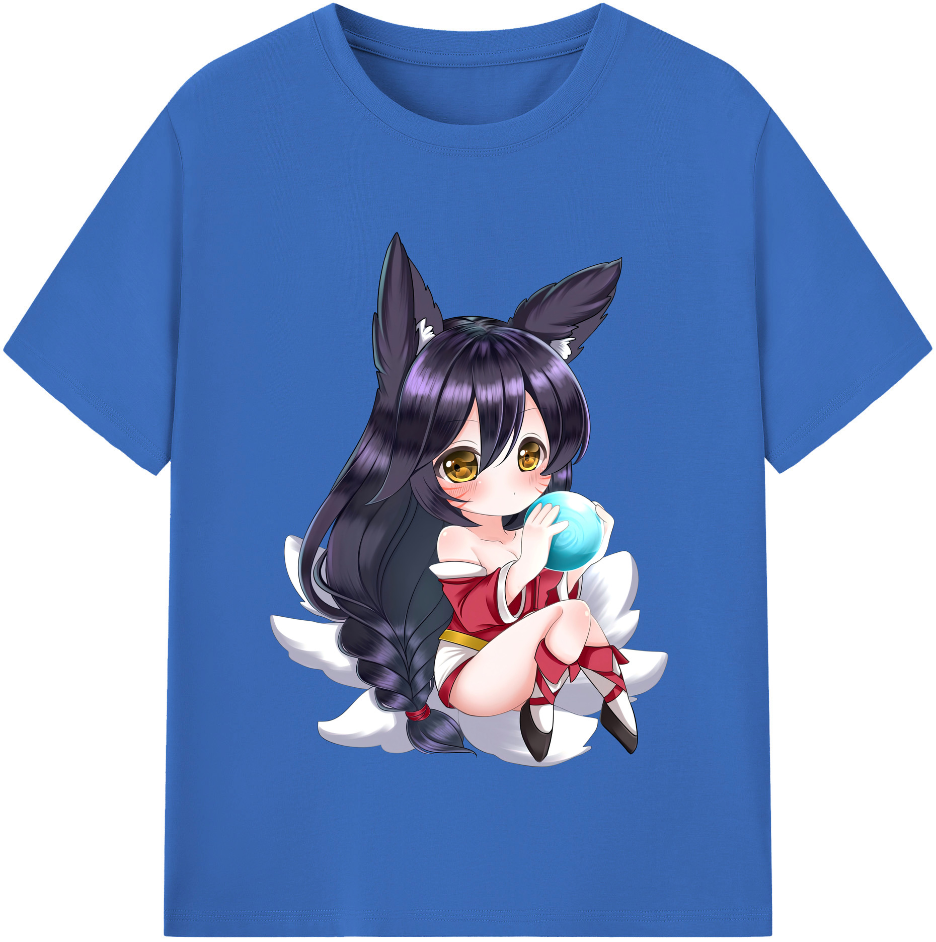 リーグ・オブ・レジェンド League of Legends LOL 綿100％半袖Tシャツ（フロントプリント）