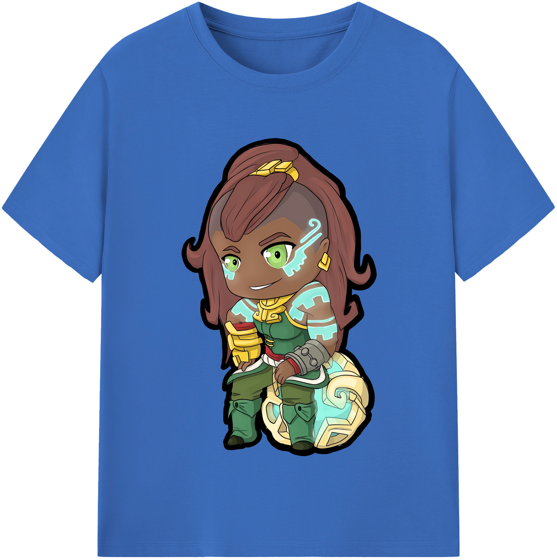 リーグ・オブ・レジェンド League of Legends LOL 綿100％半袖Tシャツ（フロントプリント）