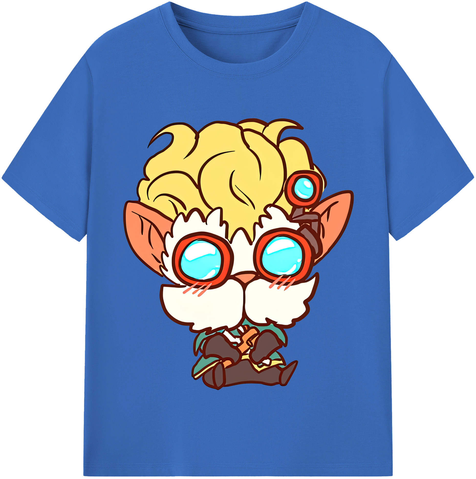 リーグ・オブ・レジェンド League of Legends LOL 綿100％半袖Tシャツ（フロントプリント）