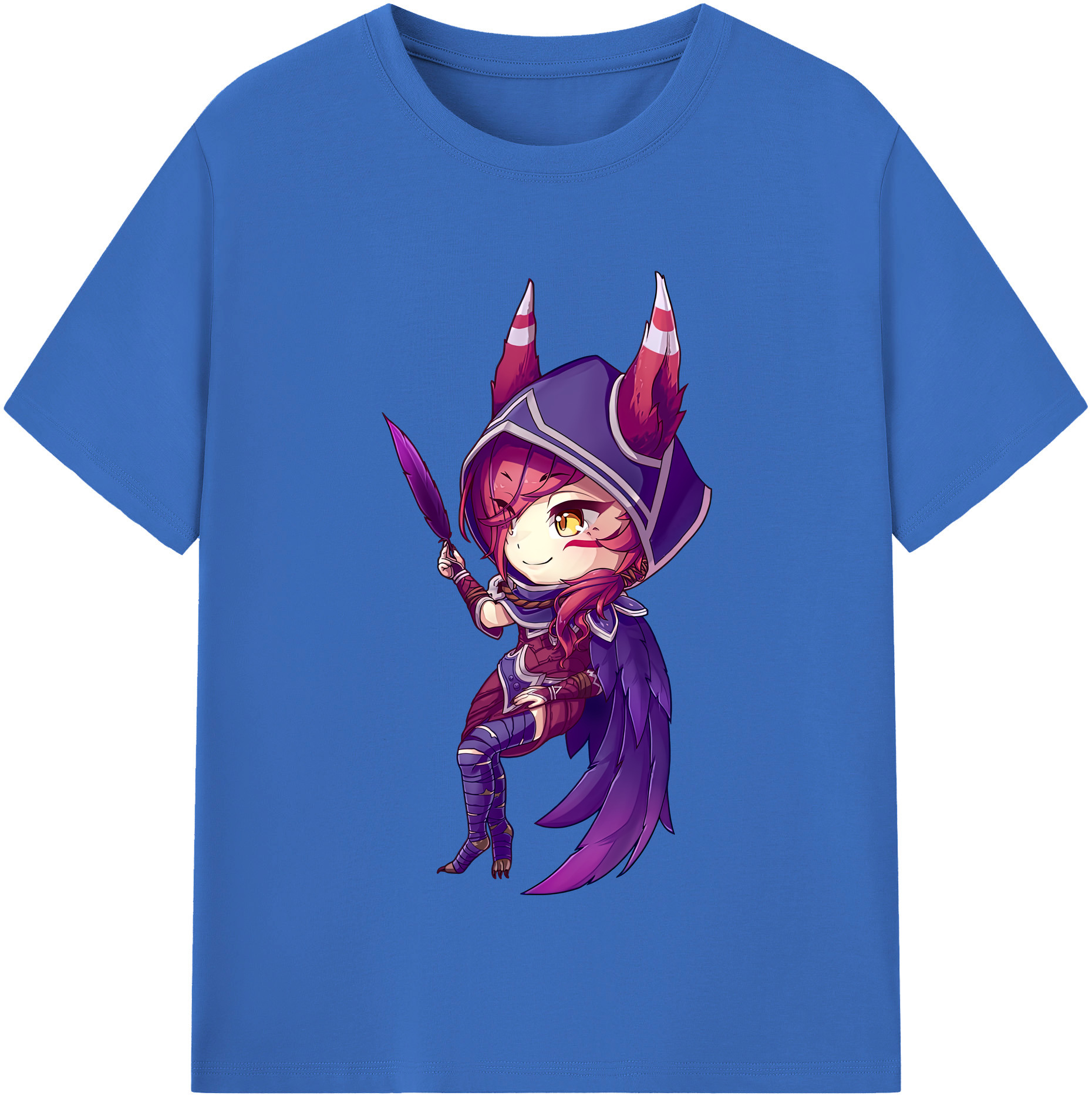 リーグ・オブ・レジェンド League of Legends LOL 綿100％半袖Tシャツ（フロントプリント）