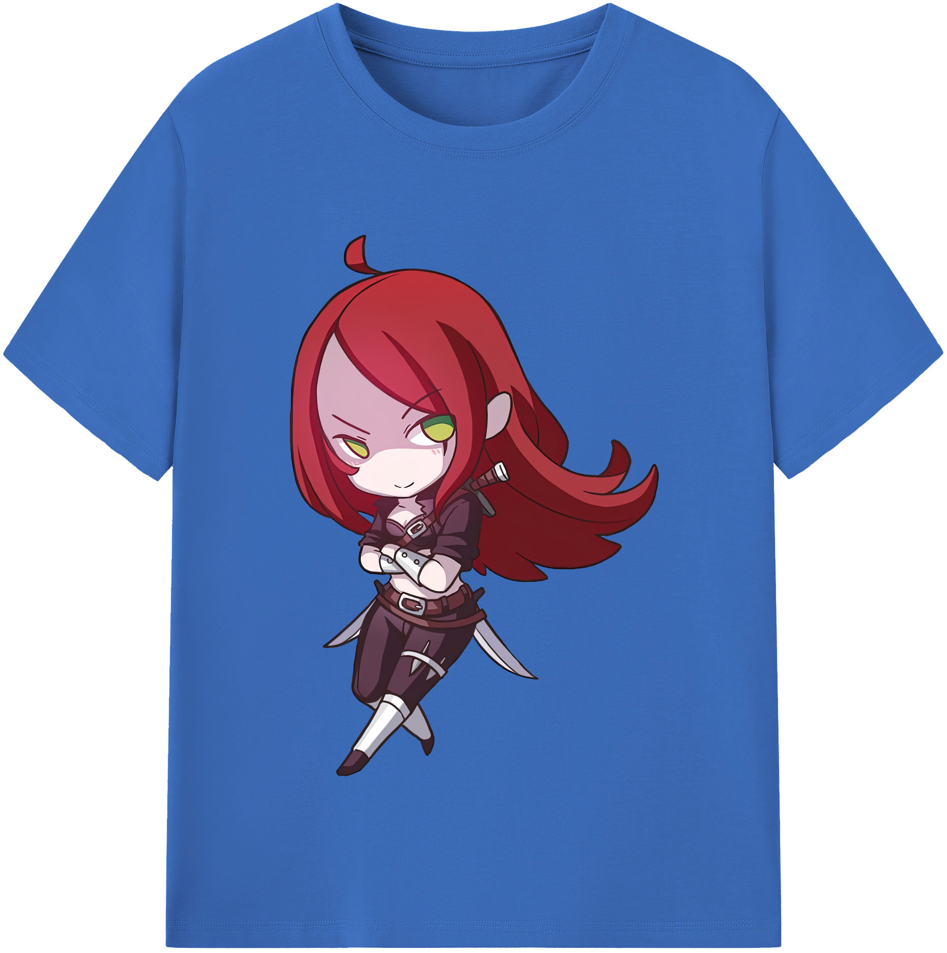 リーグ・オブ・レジェンド League of Legends LOL 綿100％半袖Tシャツ（フロントプリント）