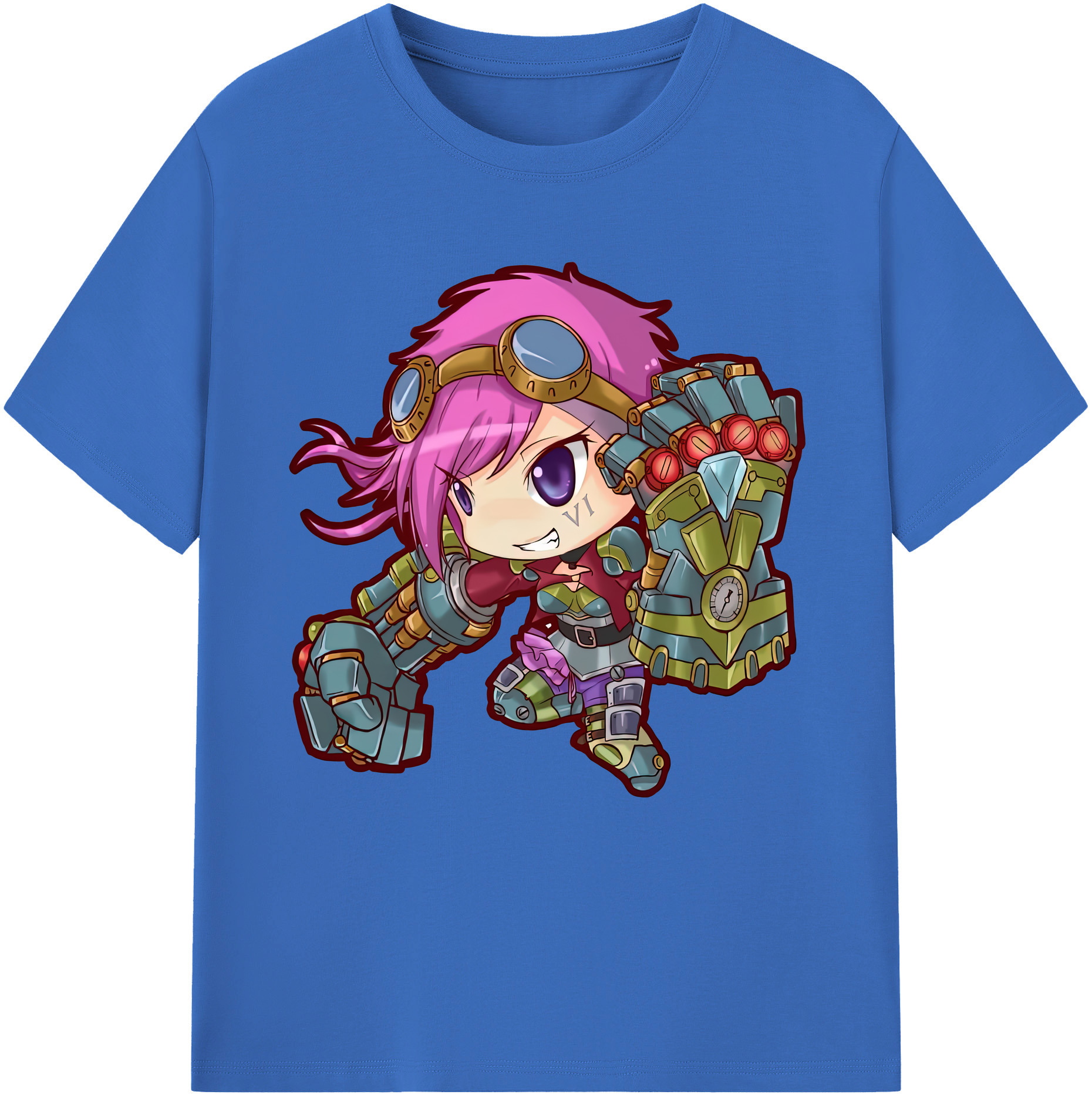 リーグ・オブ・レジェンド League of Legends LOL 綿100％半袖Tシャツ（フロントプリント）
