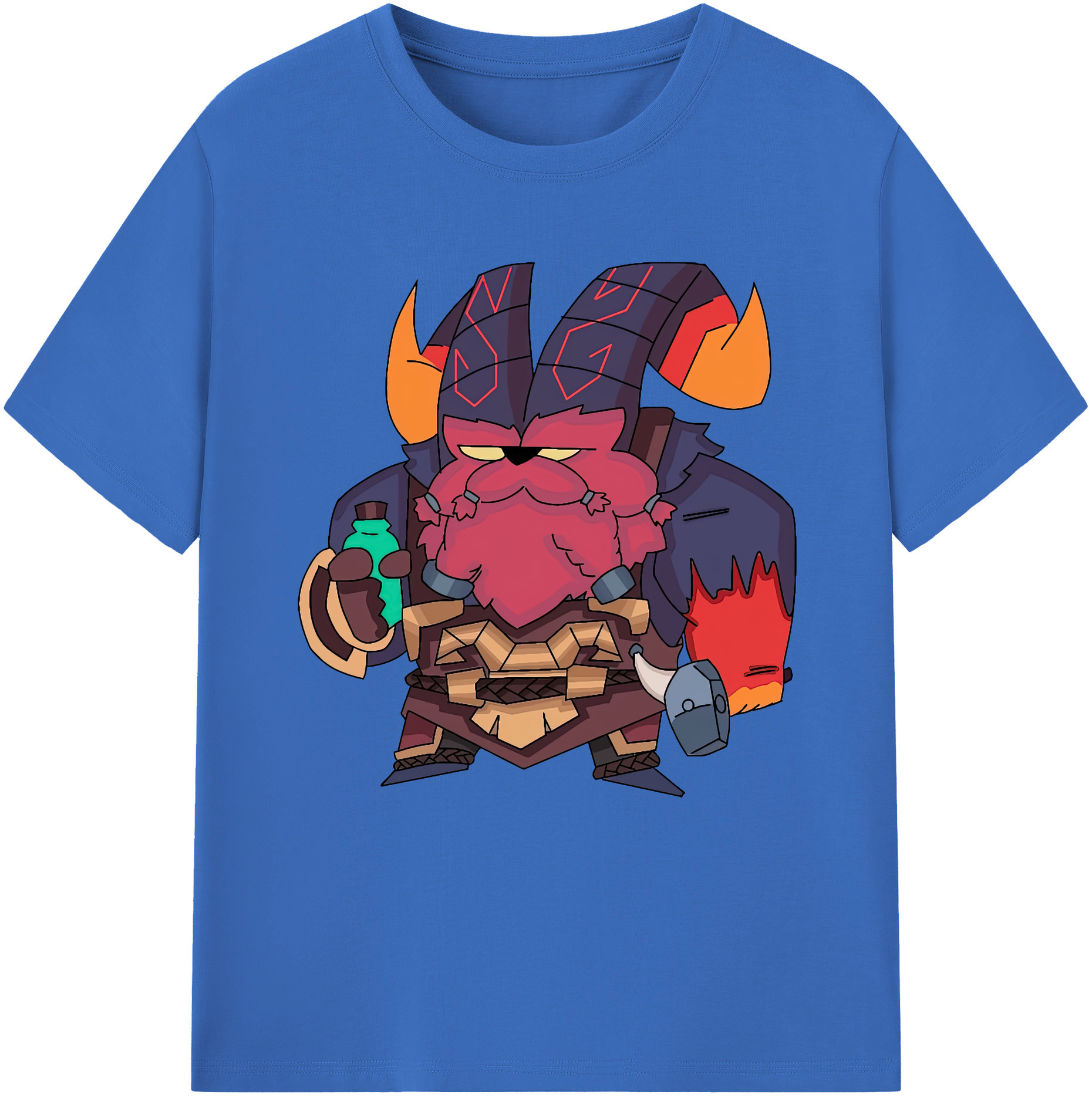 リーグ・オブ・レジェンド League of Legends LOL 綿100％半袖Tシャツ（フロントプリント）