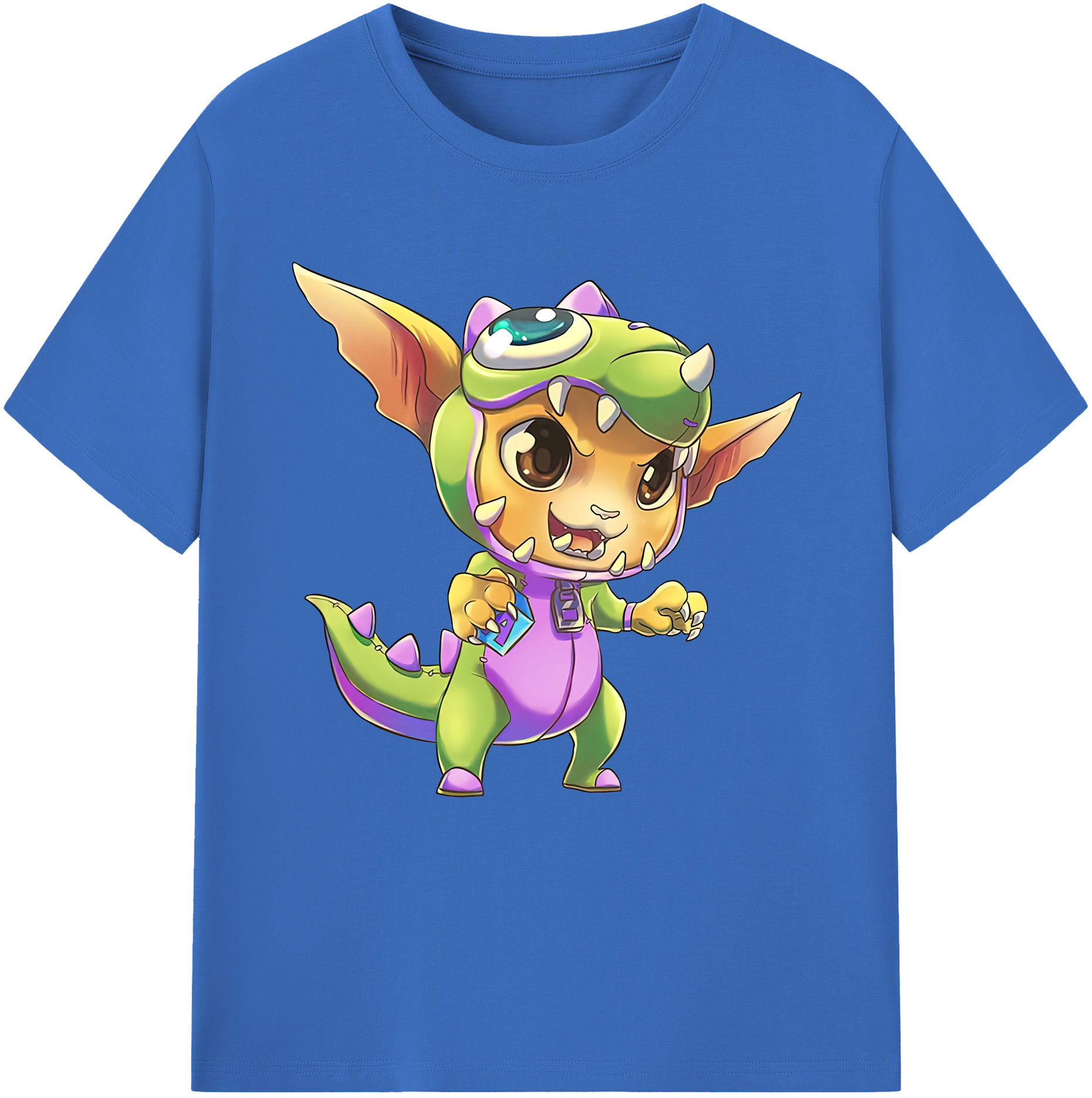 リーグ・オブ・レジェンド League of Legends LOL 綿100％半袖Tシャツ（フロントプリント）