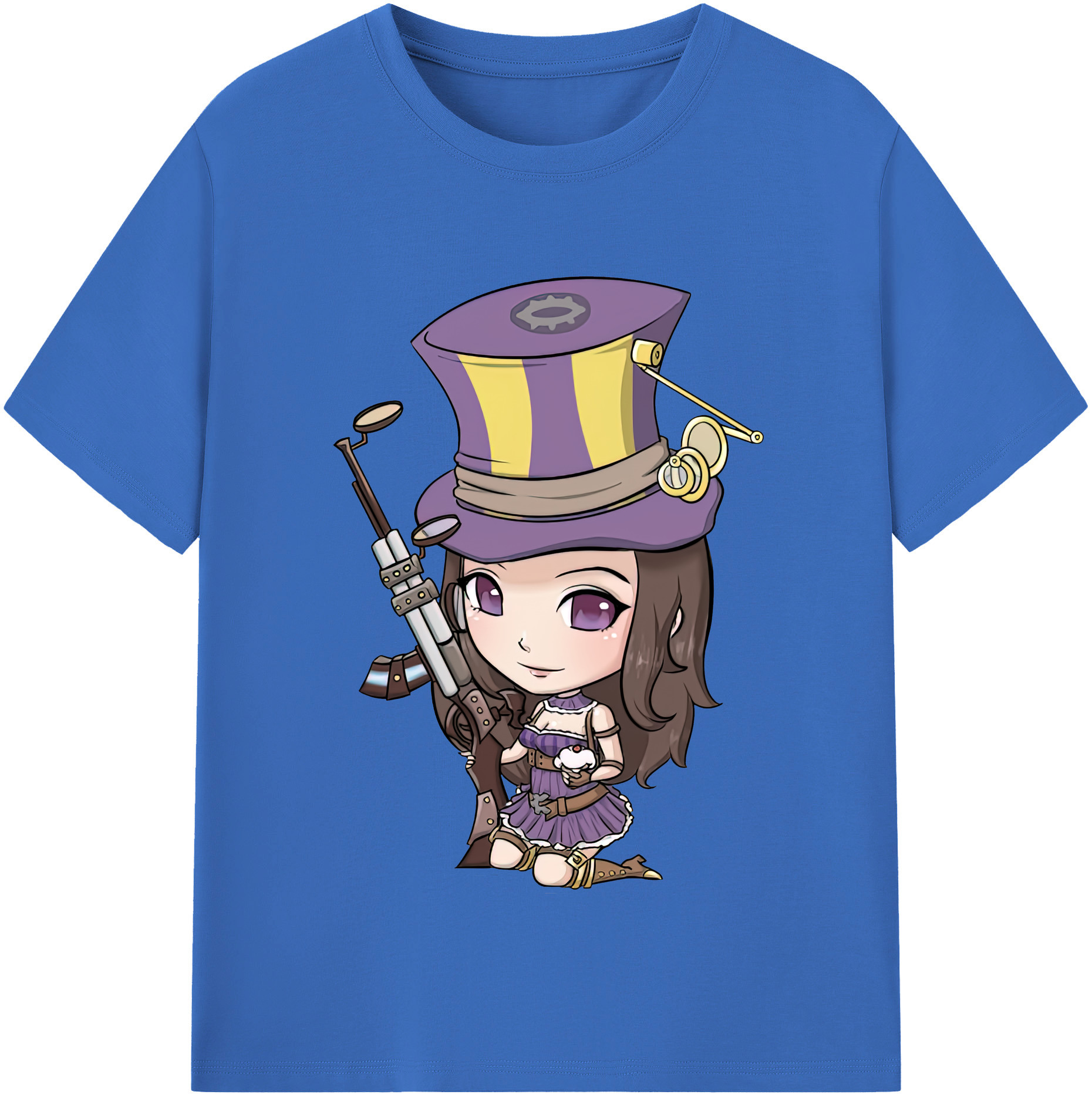 （画像用） リーグ・オブ・レジェンド League of Legends LOL 綿100％半袖Tシャツ（フロントプリント）