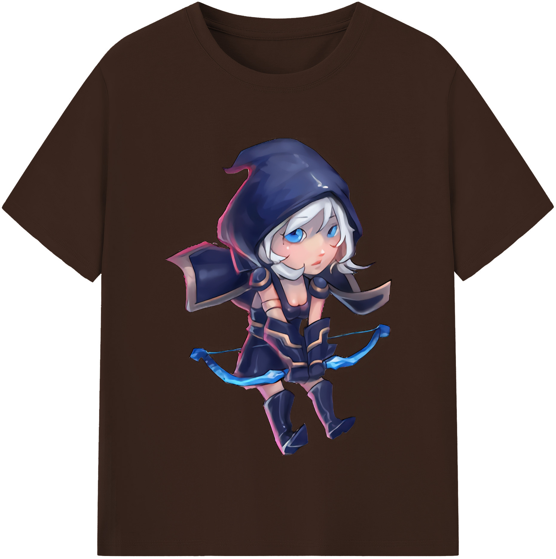 リーグ・オブ・レジェンド League of Legends LOL 綿100％半袖Tシャツ（フロントプリント）