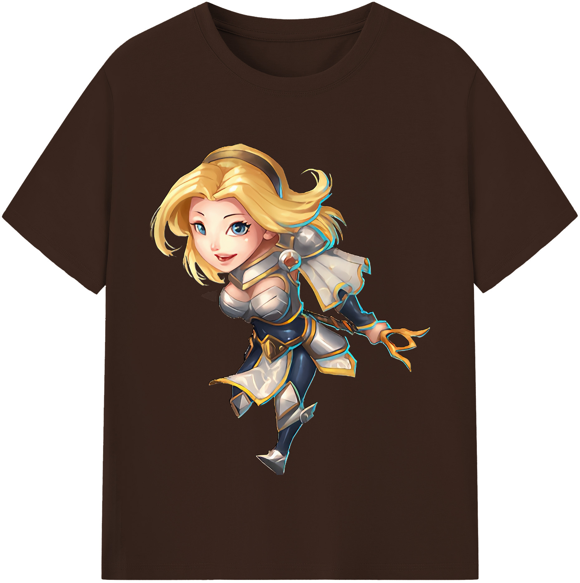 リーグ・オブ・レジェンド League of Legends LOL 綿100％半袖Tシャツ（フロントプリント）