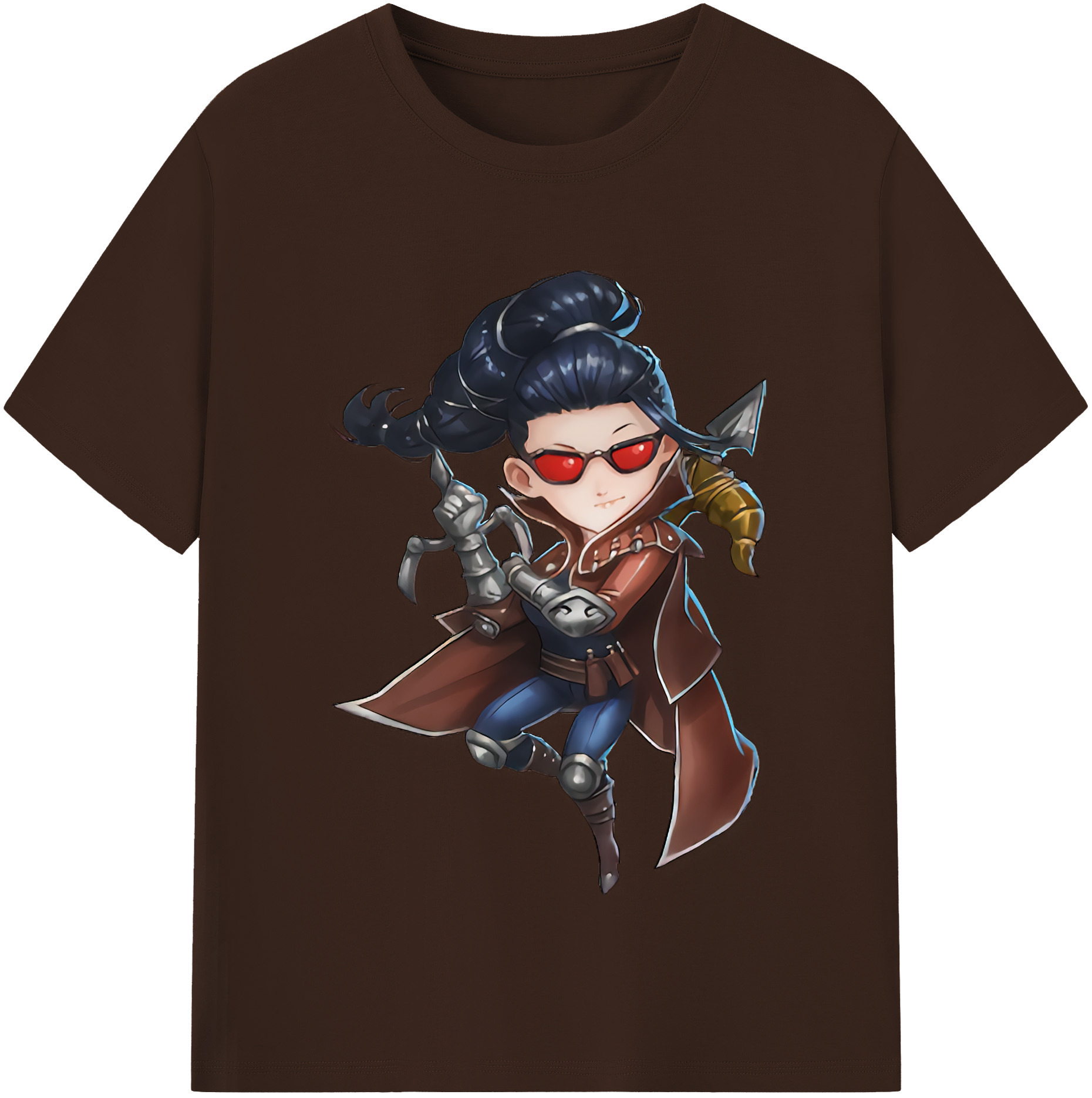 リーグ・オブ・レジェンド League of Legends LOL 綿100％半袖Tシャツ（フロントプリント）