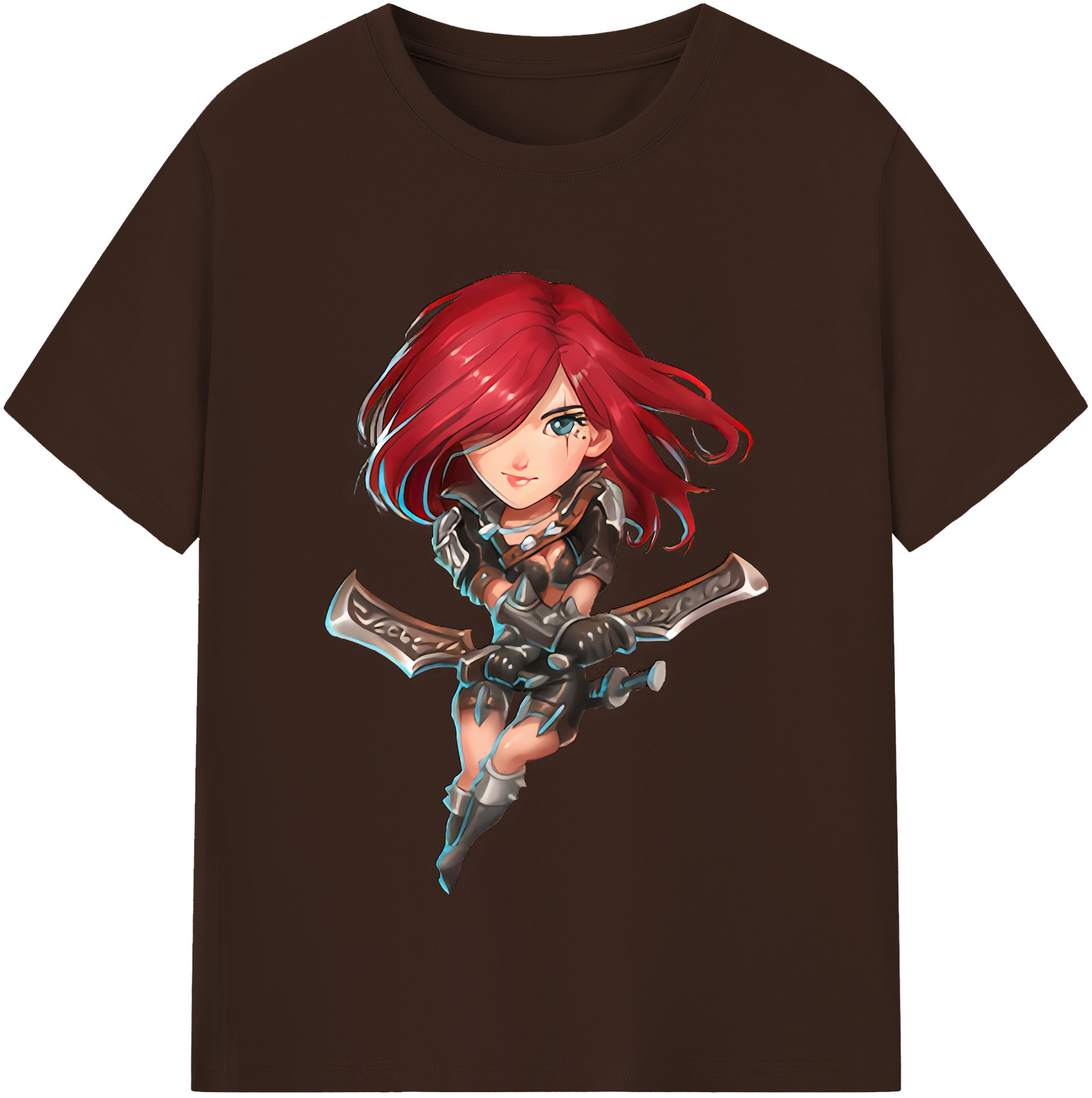 リーグ・オブ・レジェンド League of Legends LOL 綿100％半袖Tシャツ（フロントプリント）