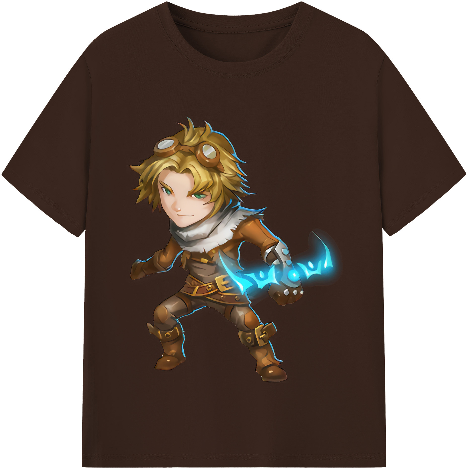 リーグ・オブ・レジェンド League of Legends LOL 綿100％半袖Tシャツ（フロントプリント）