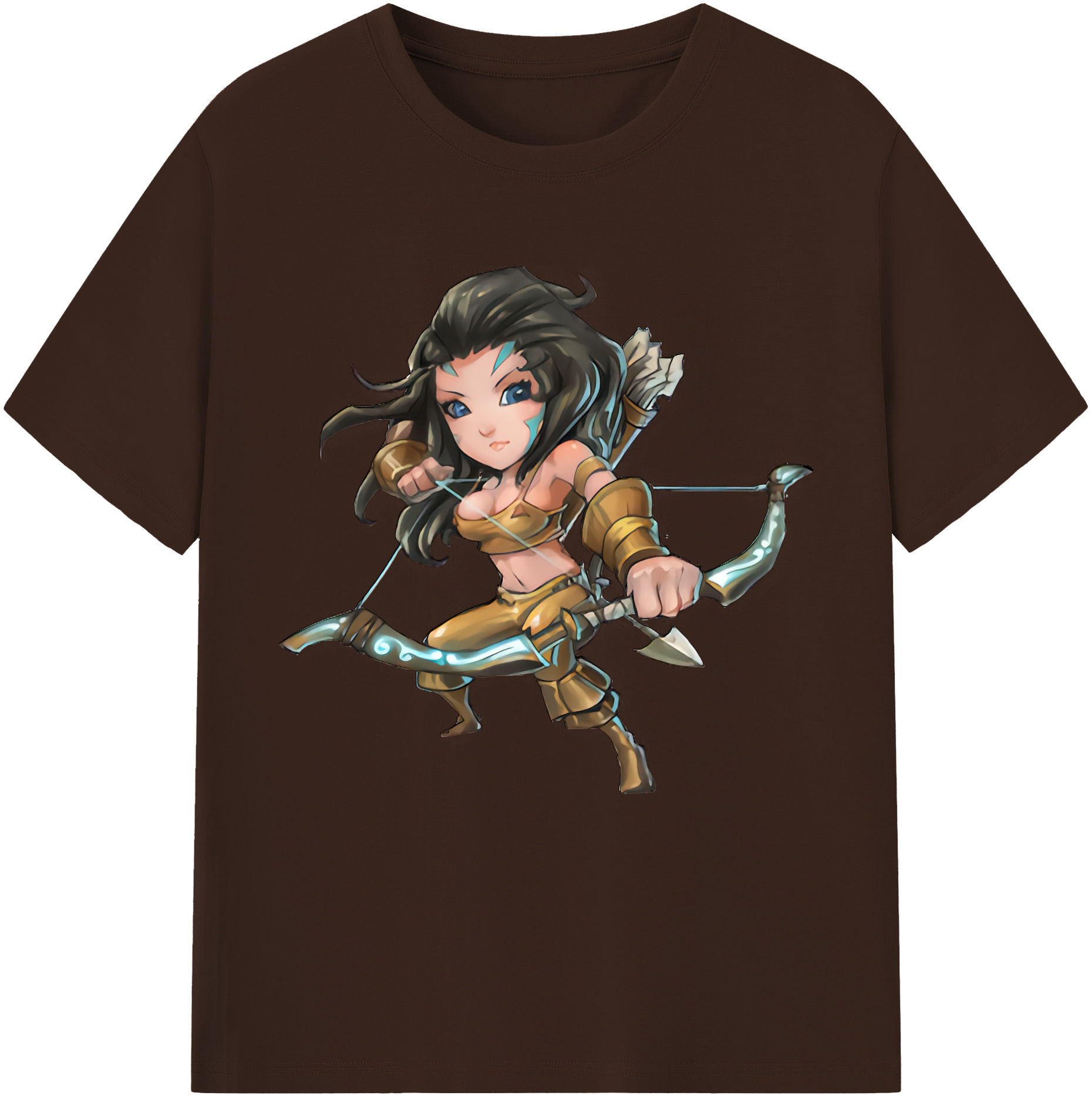 リーグ・オブ・レジェンド League of Legends LOL 綿100％半袖Tシャツ（フロントプリント）