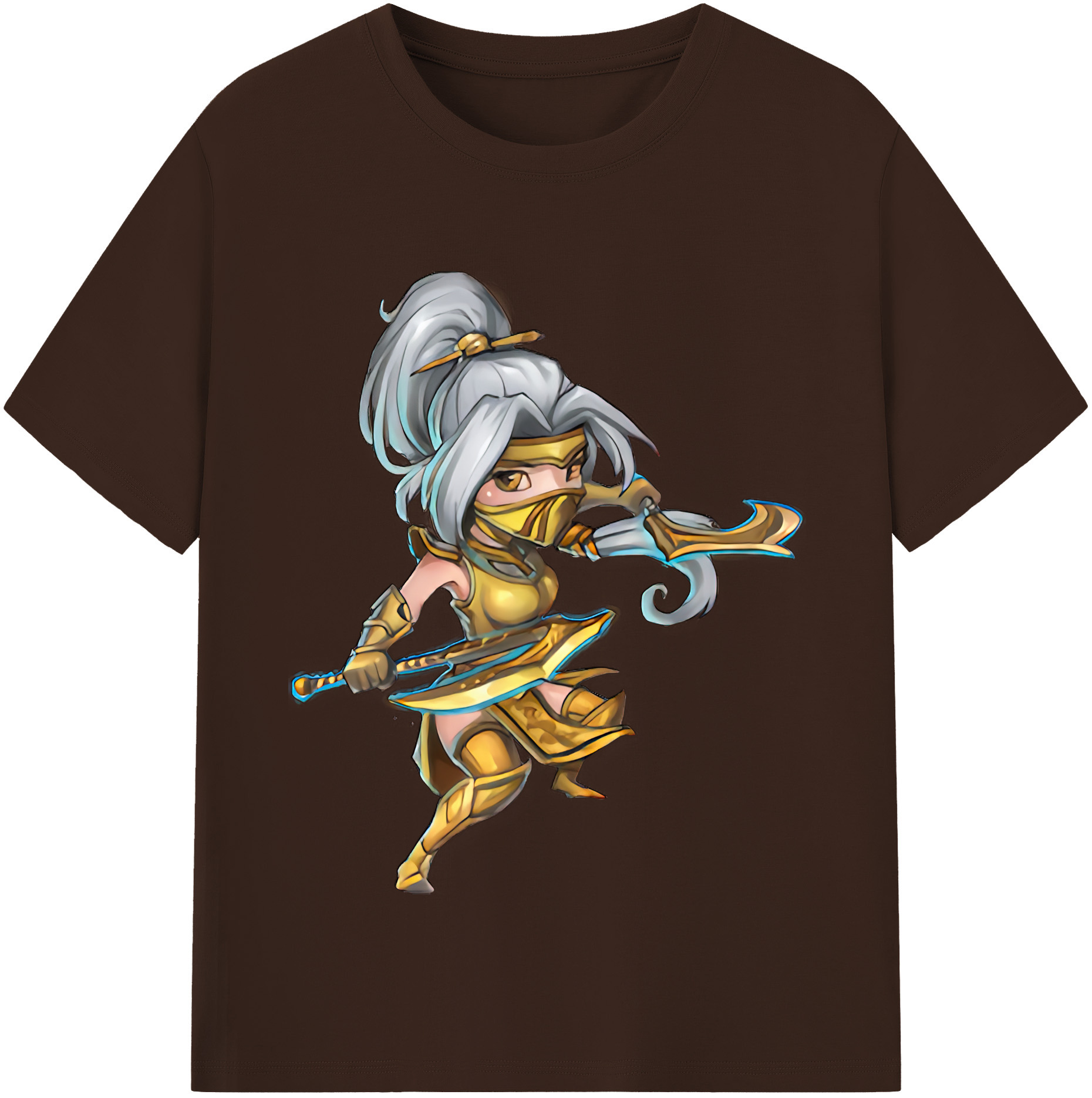 リーグ・オブ・レジェンド League of Legends LOL 綿100％半袖Tシャツ（フロントプリント）