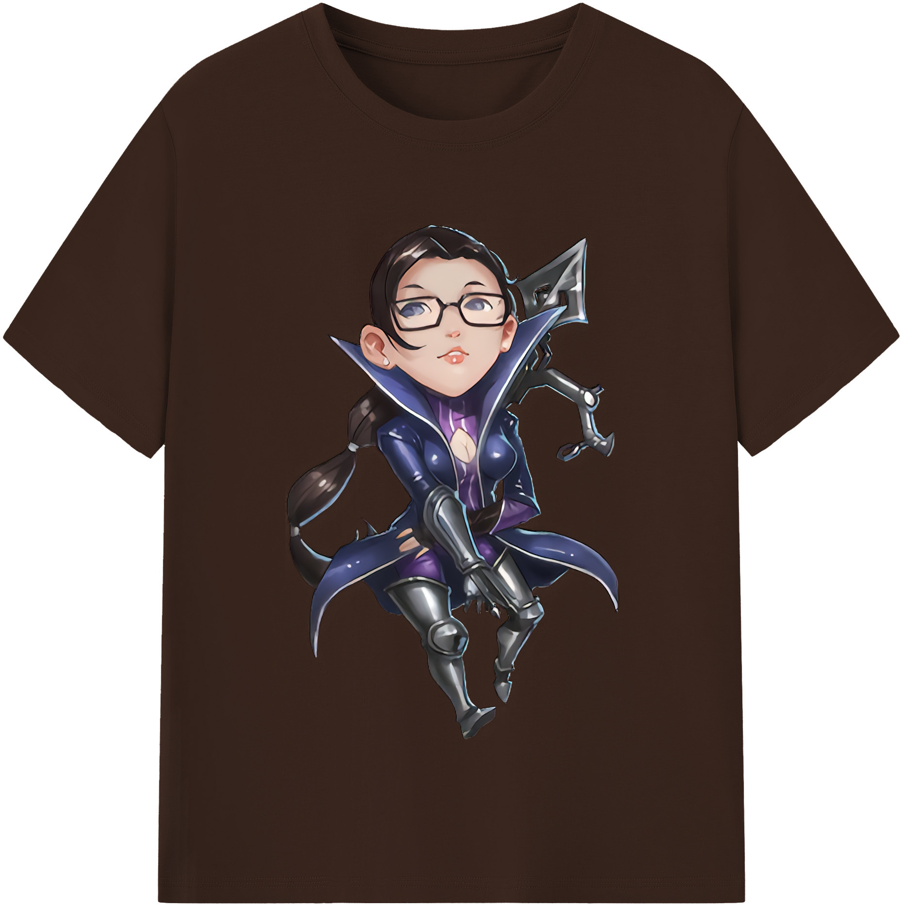 リーグ・オブ・レジェンド League of Legends LOL 綿100％半袖Tシャツ（フロントプリント）