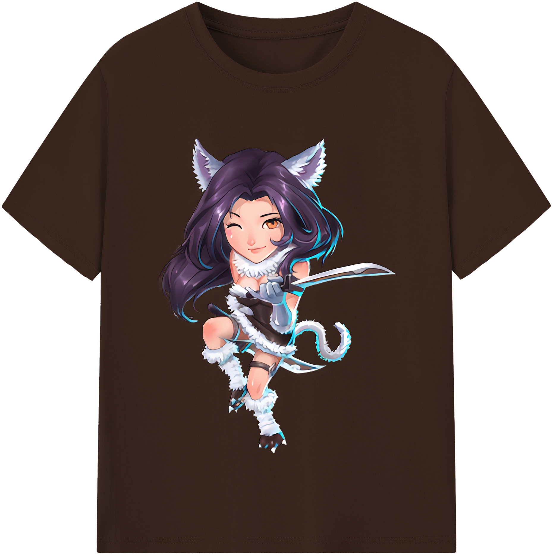 リーグ・オブ・レジェンド League of Legends LOL 綿100％半袖Tシャツ（フロントプリント）