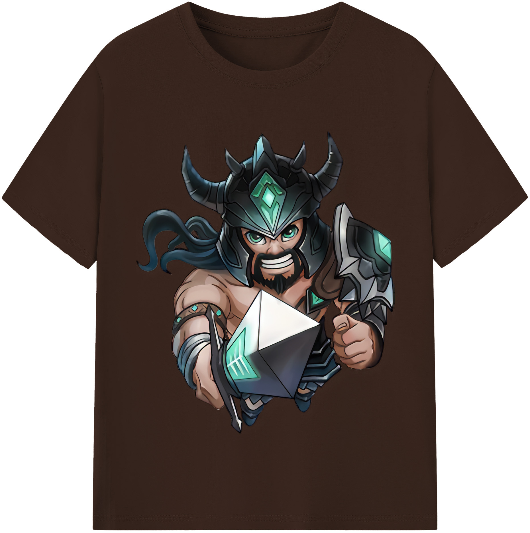リーグ・オブ・レジェンド League of Legends LOL 綿100％半袖Tシャツ（フロントプリント）