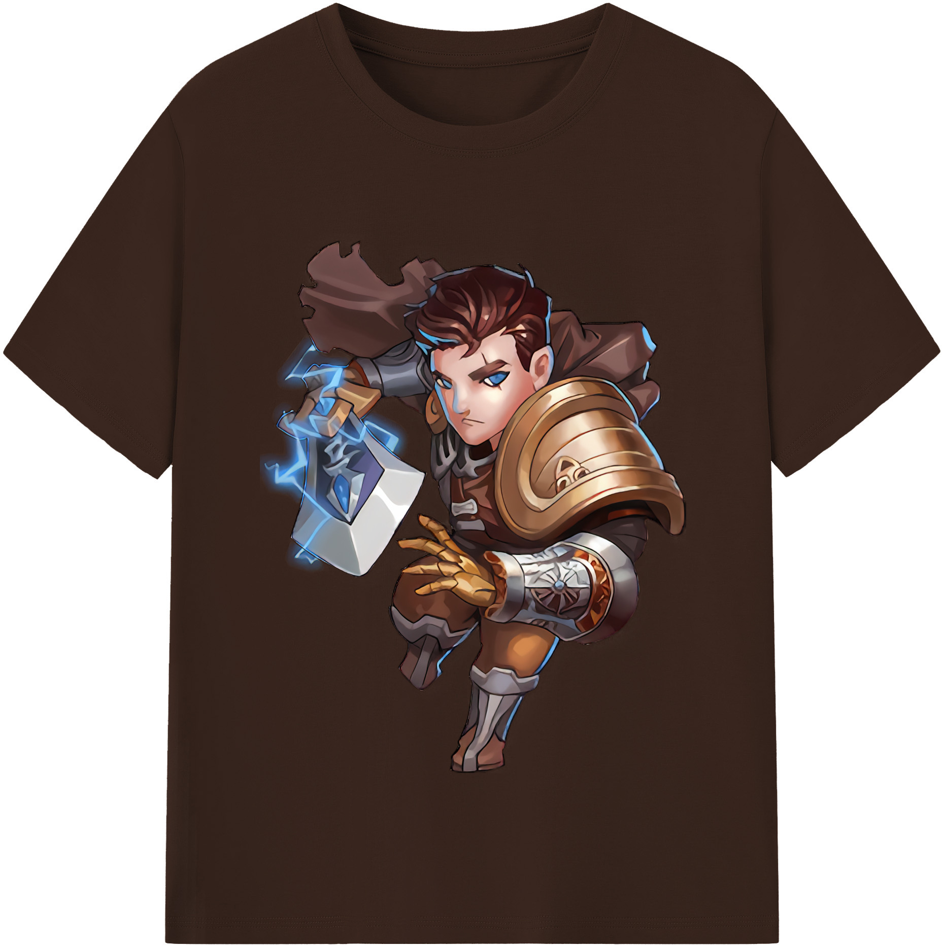 リーグ・オブ・レジェンド League of Legends LOL 綿100％半袖Tシャツ（フロントプリント）