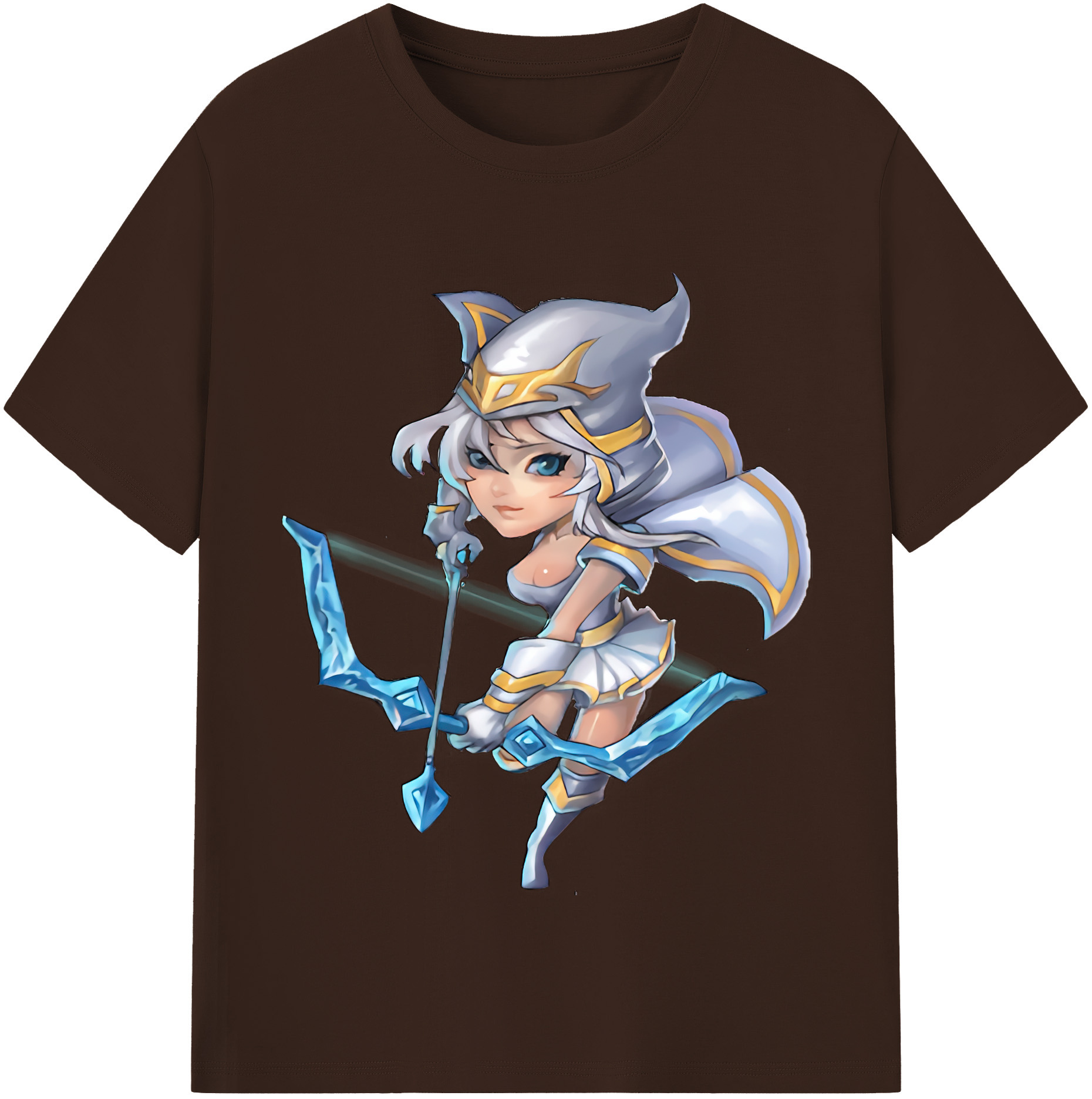 リーグ・オブ・レジェンド League of Legends LOL 綿100％半袖Tシャツ（フロントプリント）