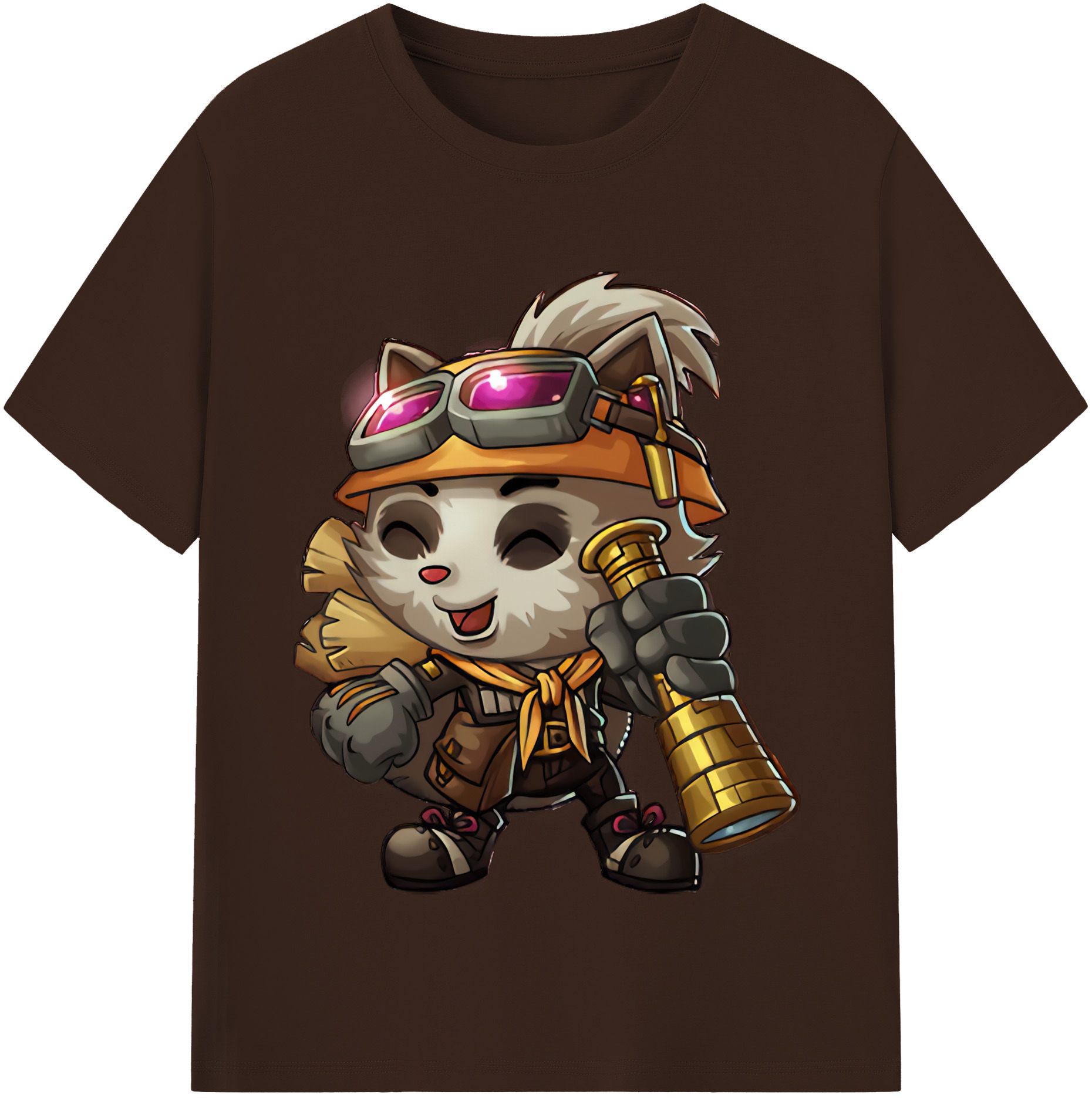 リーグ・オブ・レジェンド League of Legends LOL 綿100％半袖Tシャツ（フロントプリント）