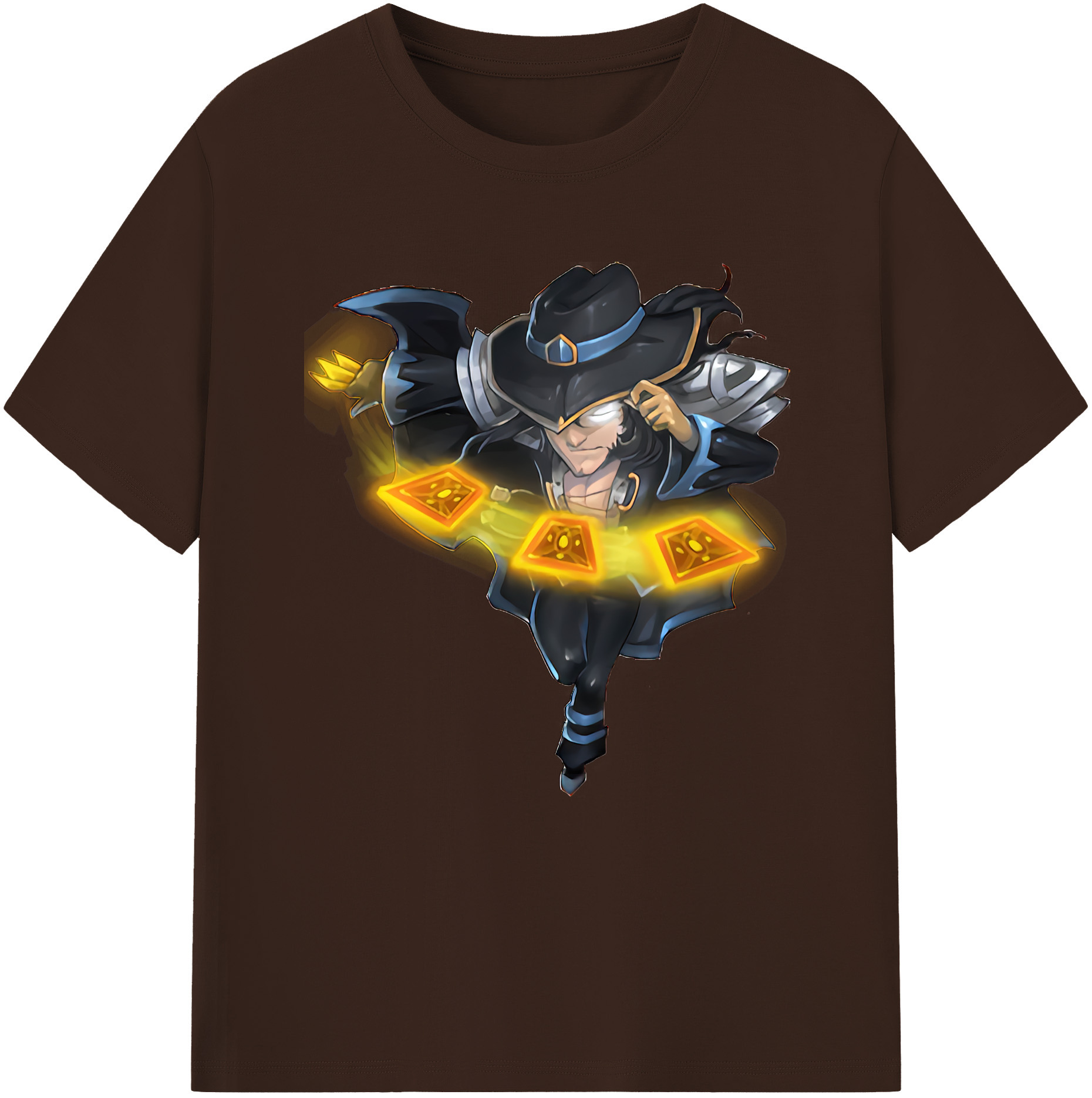 リーグ・オブ・レジェンド League of Legends LOL 綿100％半袖Tシャツ（フロントプリント）