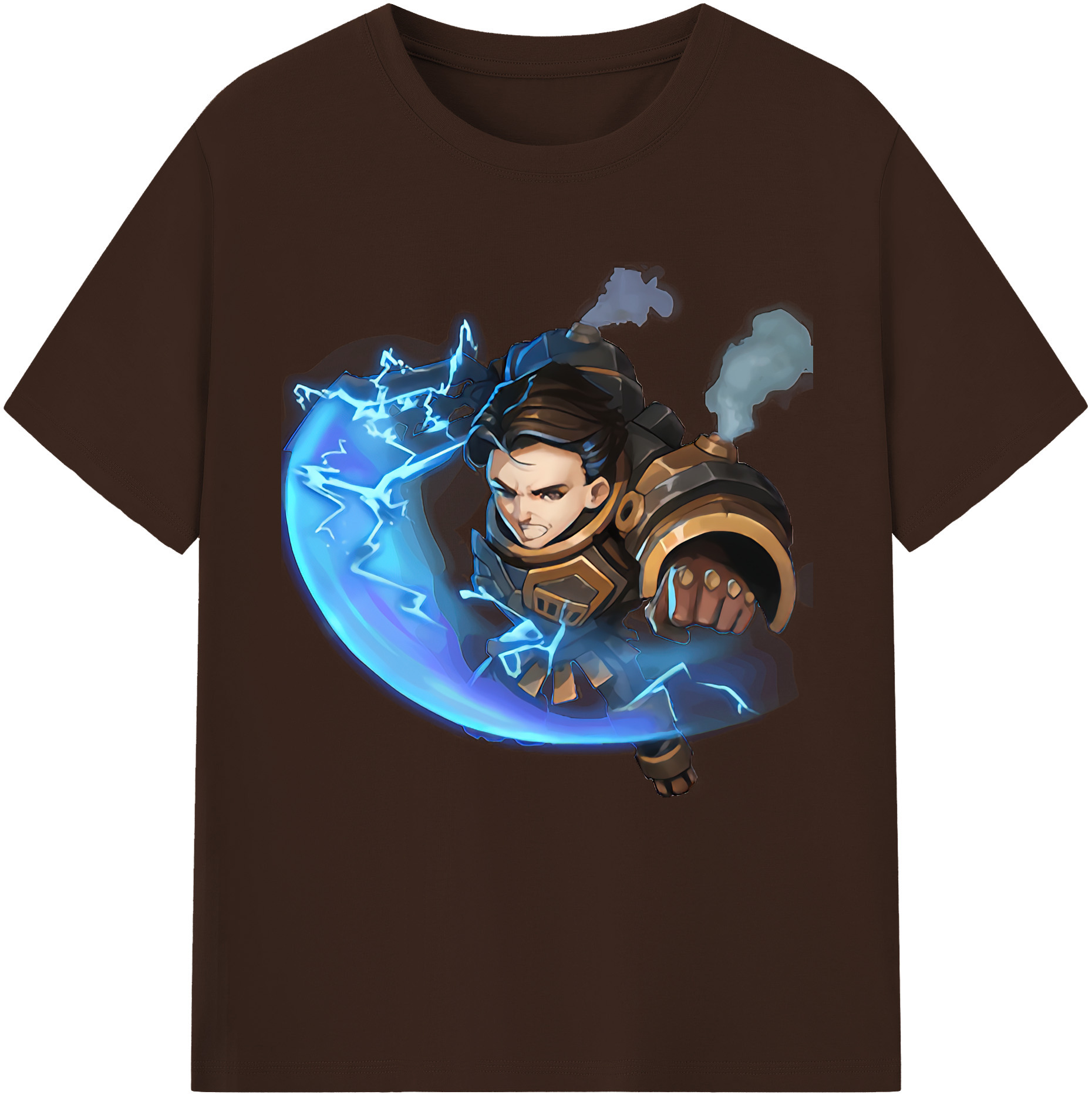 リーグ・オブ・レジェンド League of Legends LOL 綿100％半袖Tシャツ（フロントプリント）