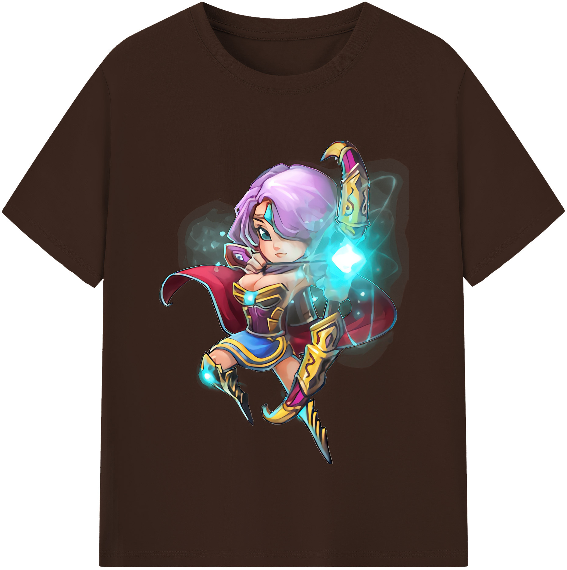 リーグ・オブ・レジェンド League of Legends LOL 綿100％半袖Tシャツ（フロントプリント）
