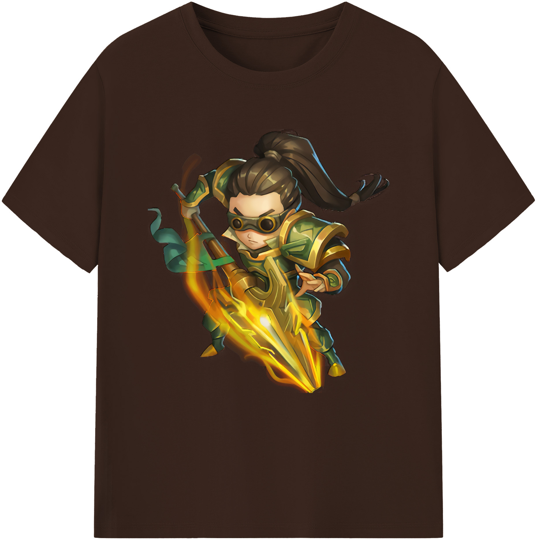 リーグ・オブ・レジェンド League of Legends LOL 綿100％半袖Tシャツ（フロントプリント）