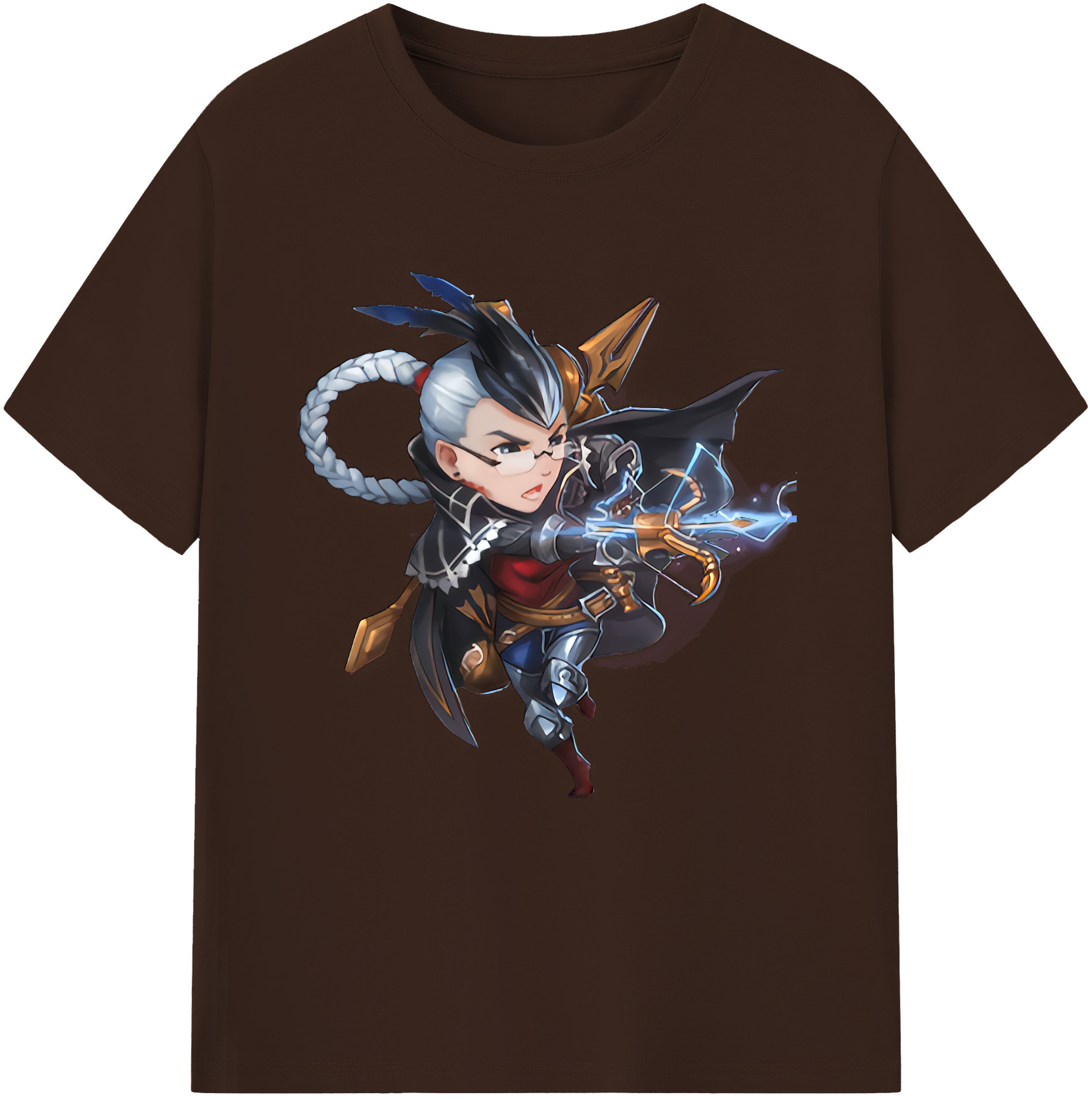 リーグ・オブ・レジェンド League of Legends LOL 綿100％半袖Tシャツ（フロントプリント）