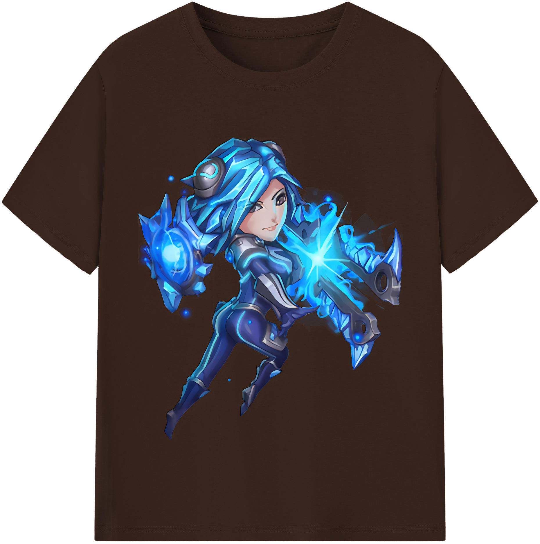 リーグ・オブ・レジェンド League of Legends LOL 綿100％半袖Tシャツ（フロントプリント）