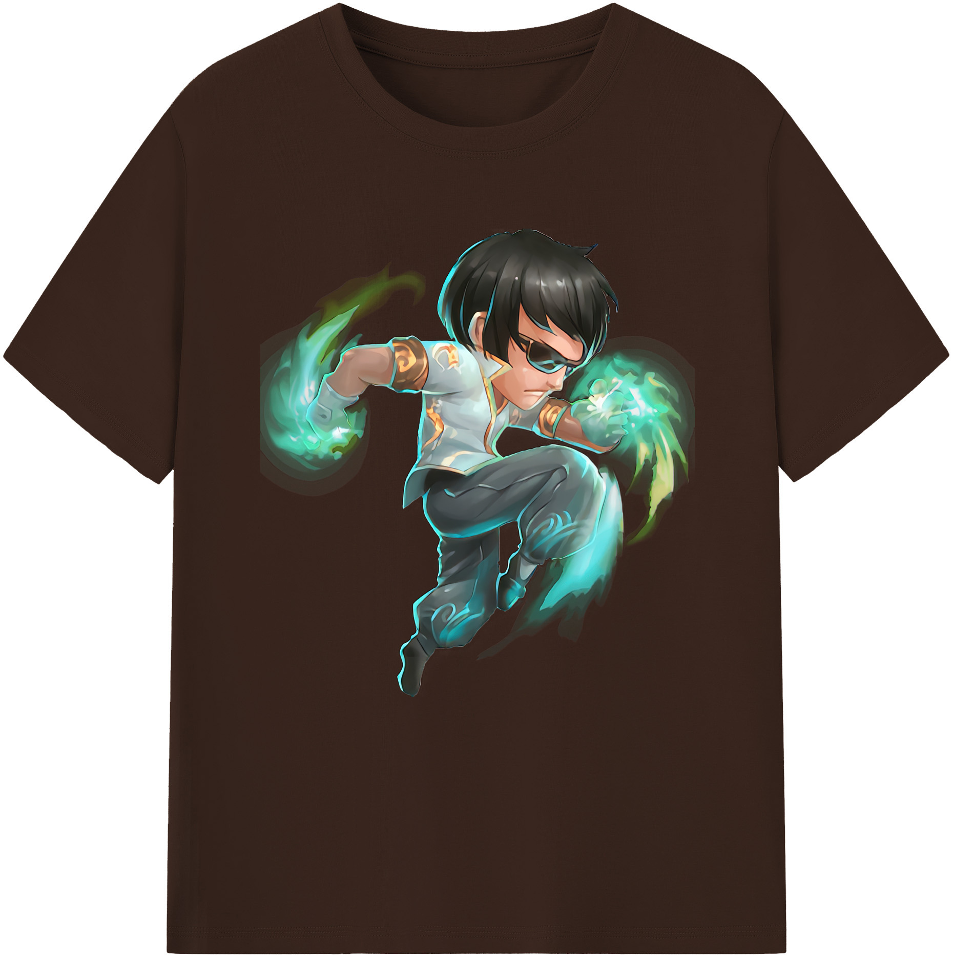 （画像用） リーグ・オブ・レジェンド League of Legends LOL 綿100％半袖Tシャツ（フロントプリント）