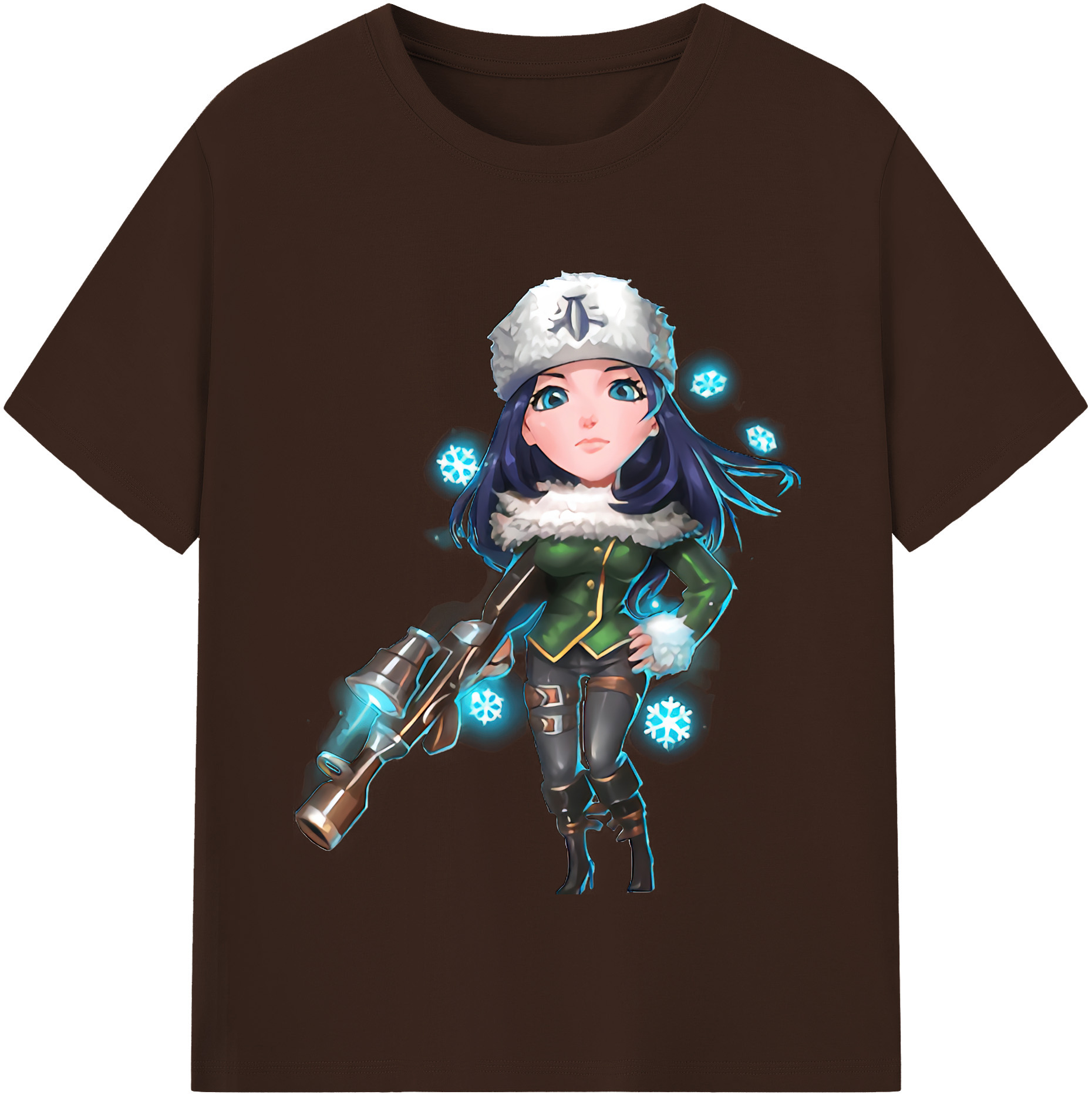 リーグ・オブ・レジェンド League of Legends LOL 綿100％半袖Tシャツ（フロントプリント）