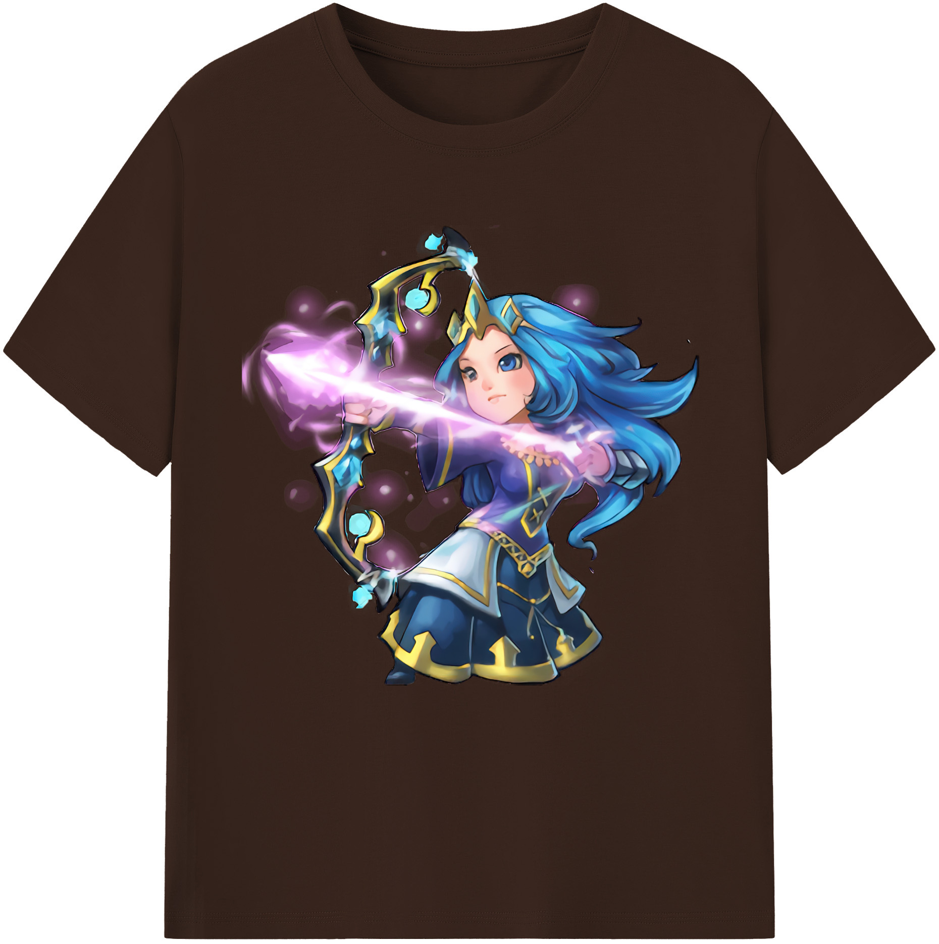 リーグ・オブ・レジェンド League of Legends LOL 綿100％半袖Tシャツ（フロントプリント）