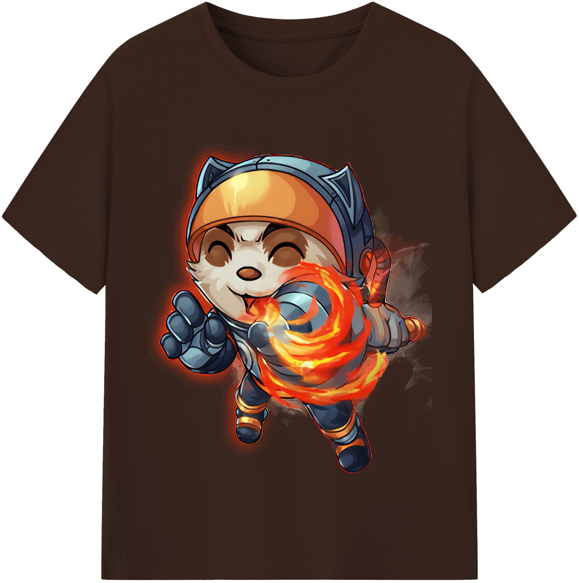 リーグ・オブ・レジェンド League of Legends LOL 綿100％半袖Tシャツ（フロントプリント）