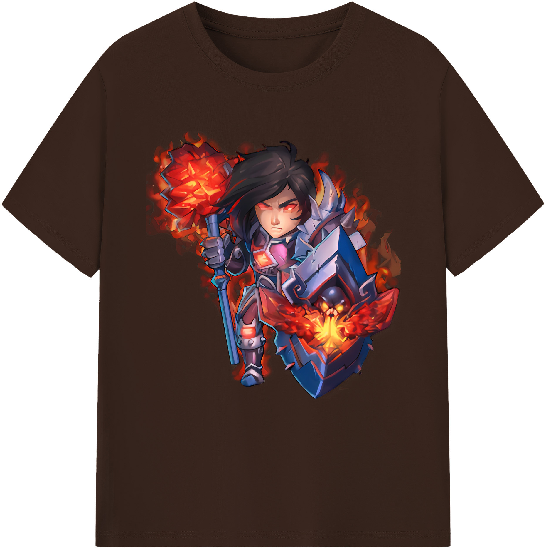 リーグ・オブ・レジェンド League of Legends LOL 綿100％半袖Tシャツ（フロントプリント）