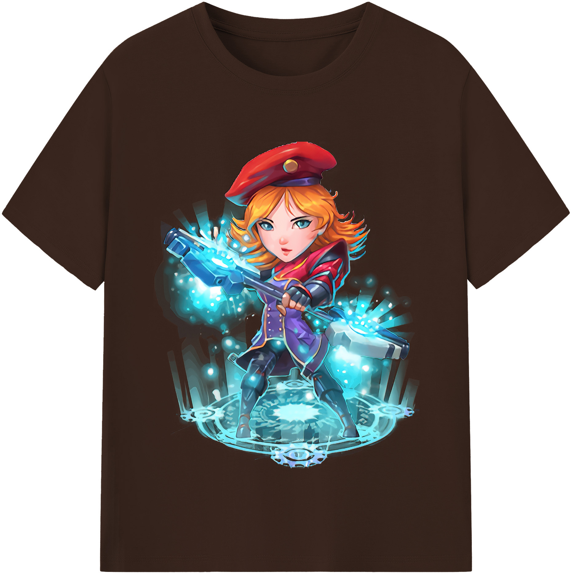 リーグ・オブ・レジェンド League of Legends LOL 綿100％半袖Tシャツ（フロントプリント）
