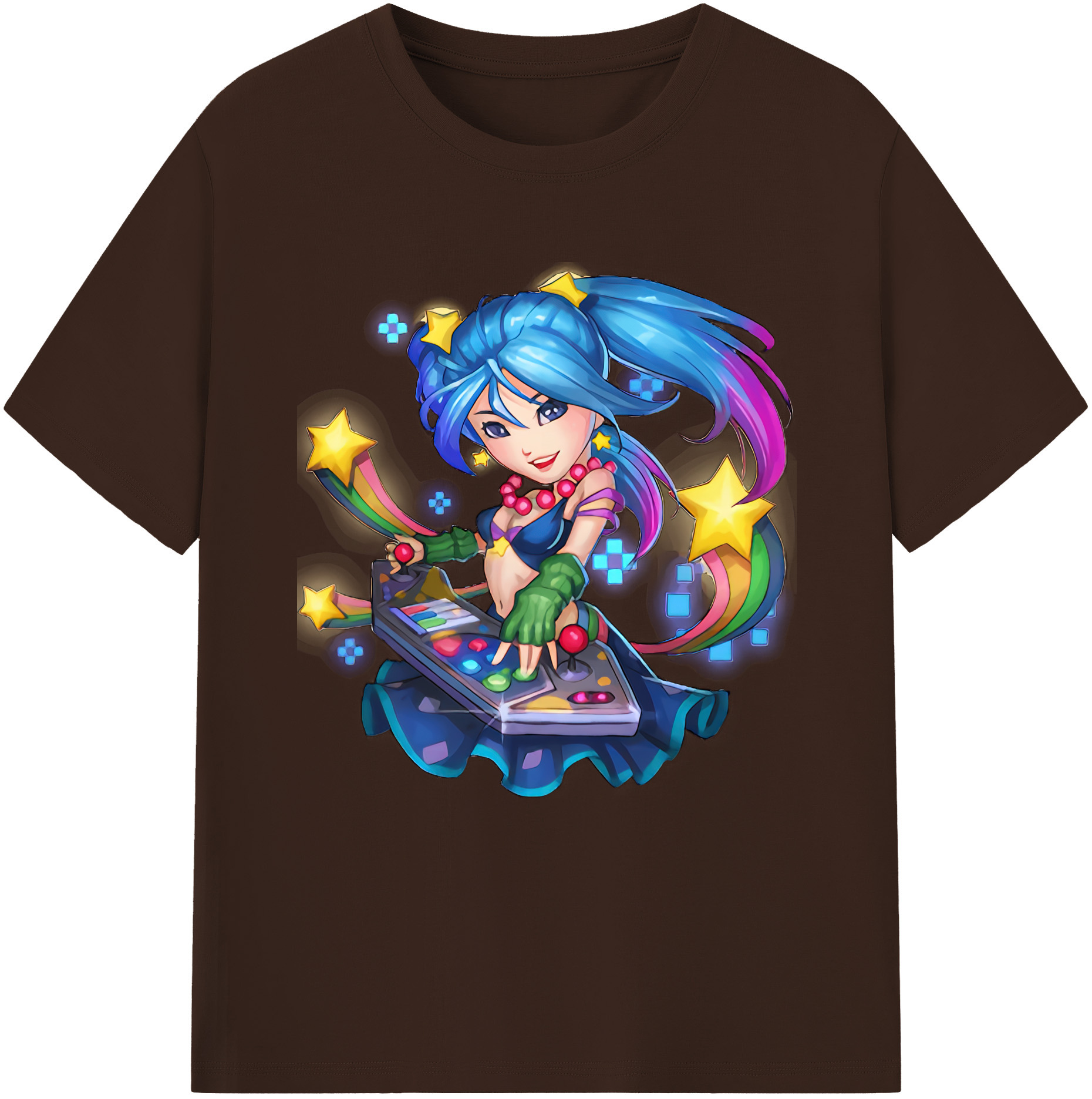 リーグ・オブ・レジェンド League of Legends LOL 綿100％半袖Tシャツ（フロントプリント）