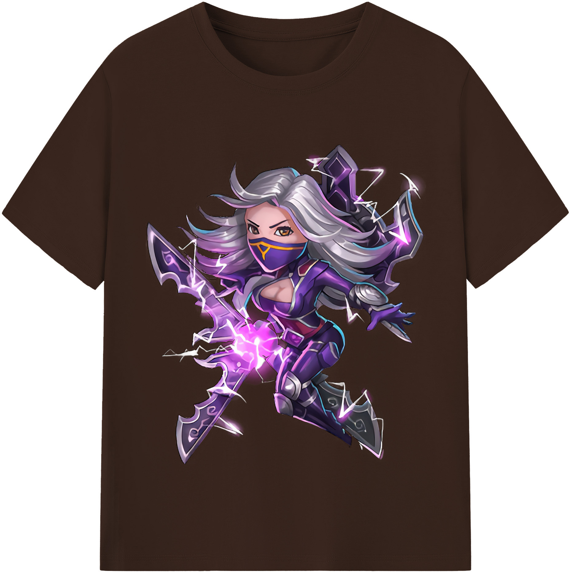 リーグ・オブ・レジェンド League of Legends LOL 綿100％半袖Tシャツ（フロントプリント）